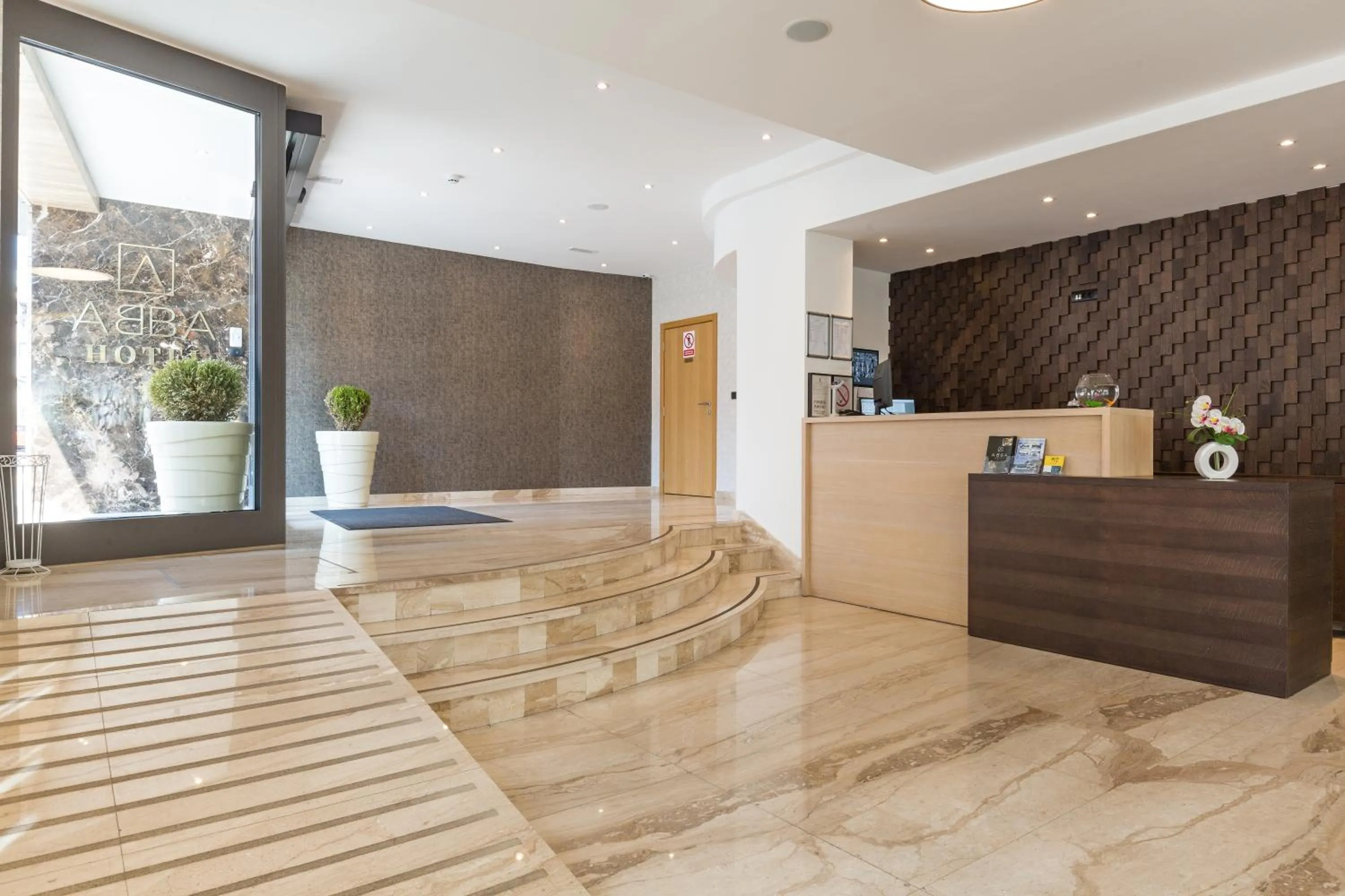 Lobby or reception in Abba Hotel