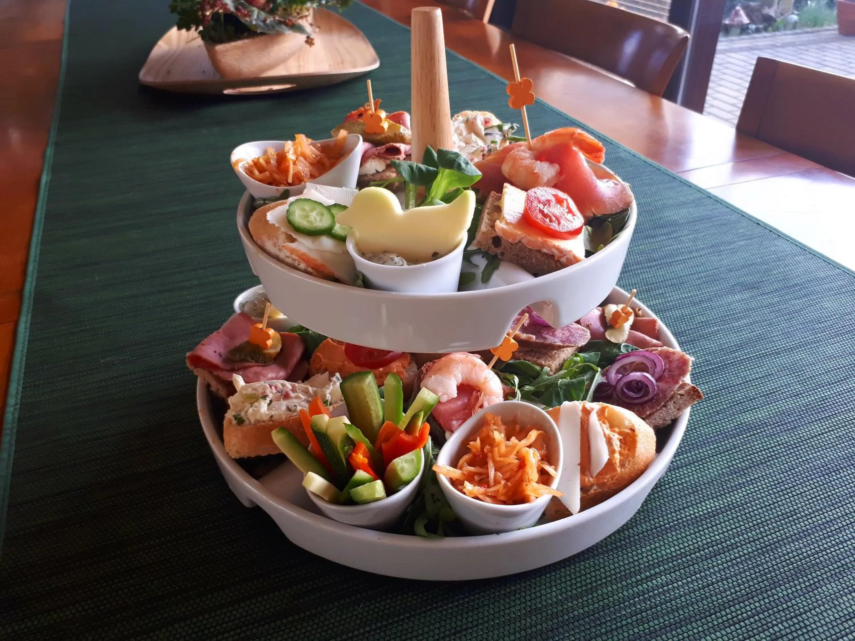 Food close-up in Landhaus Hof-Schlenstedt