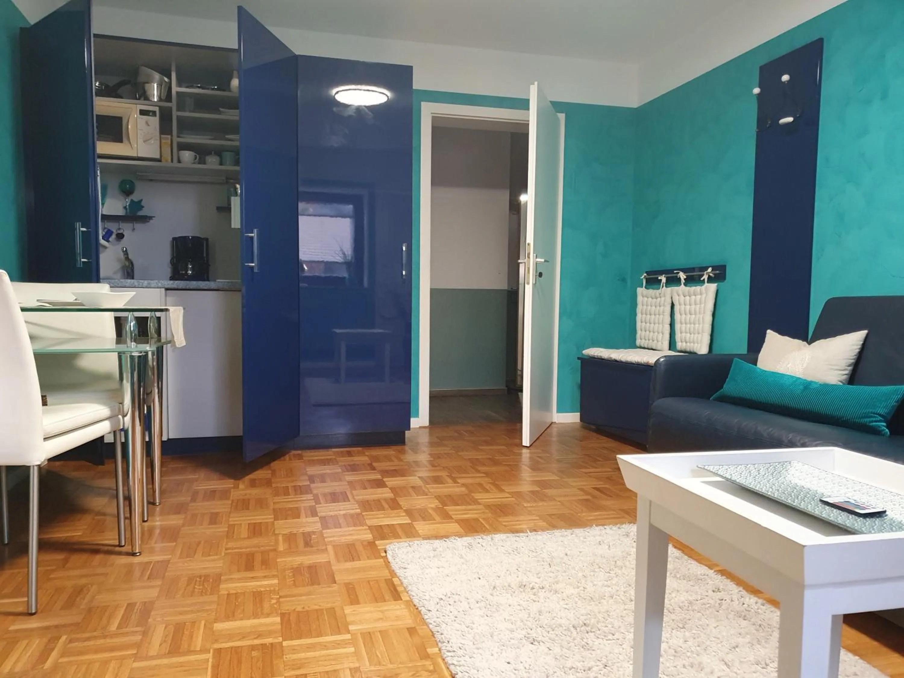 Kitchen or kitchenette in Landhaus Hof-Schlenstedt