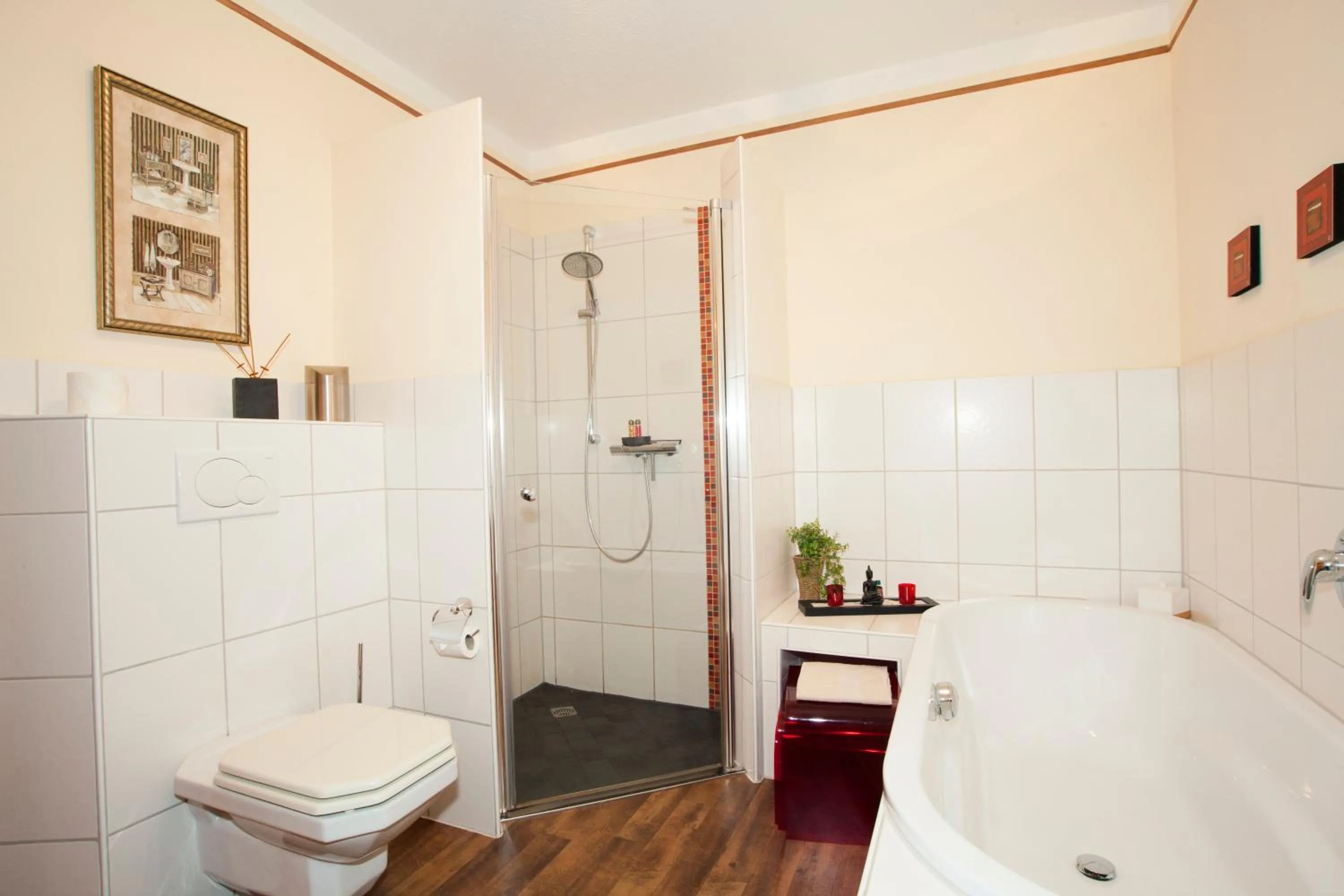 Bathroom in Landhaus Hof-Schlenstedt