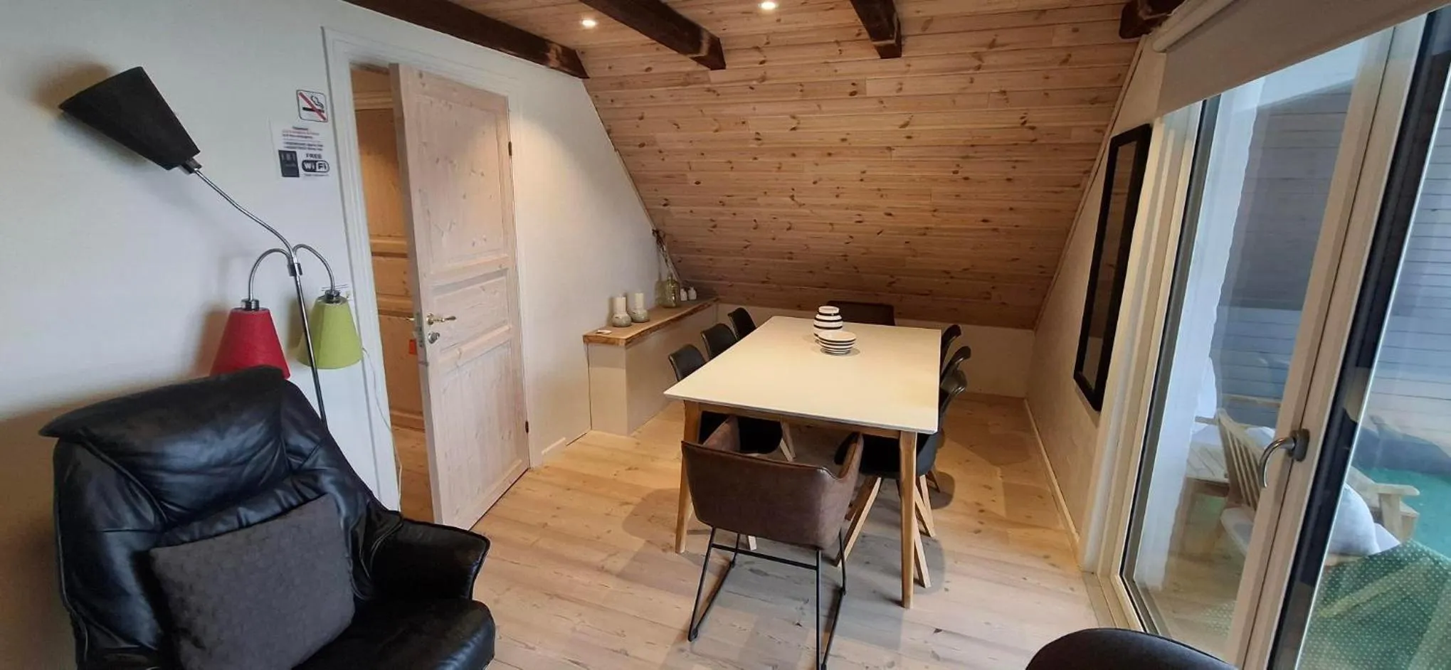 Seating area in Sdr. Omme Bed & Breakfast