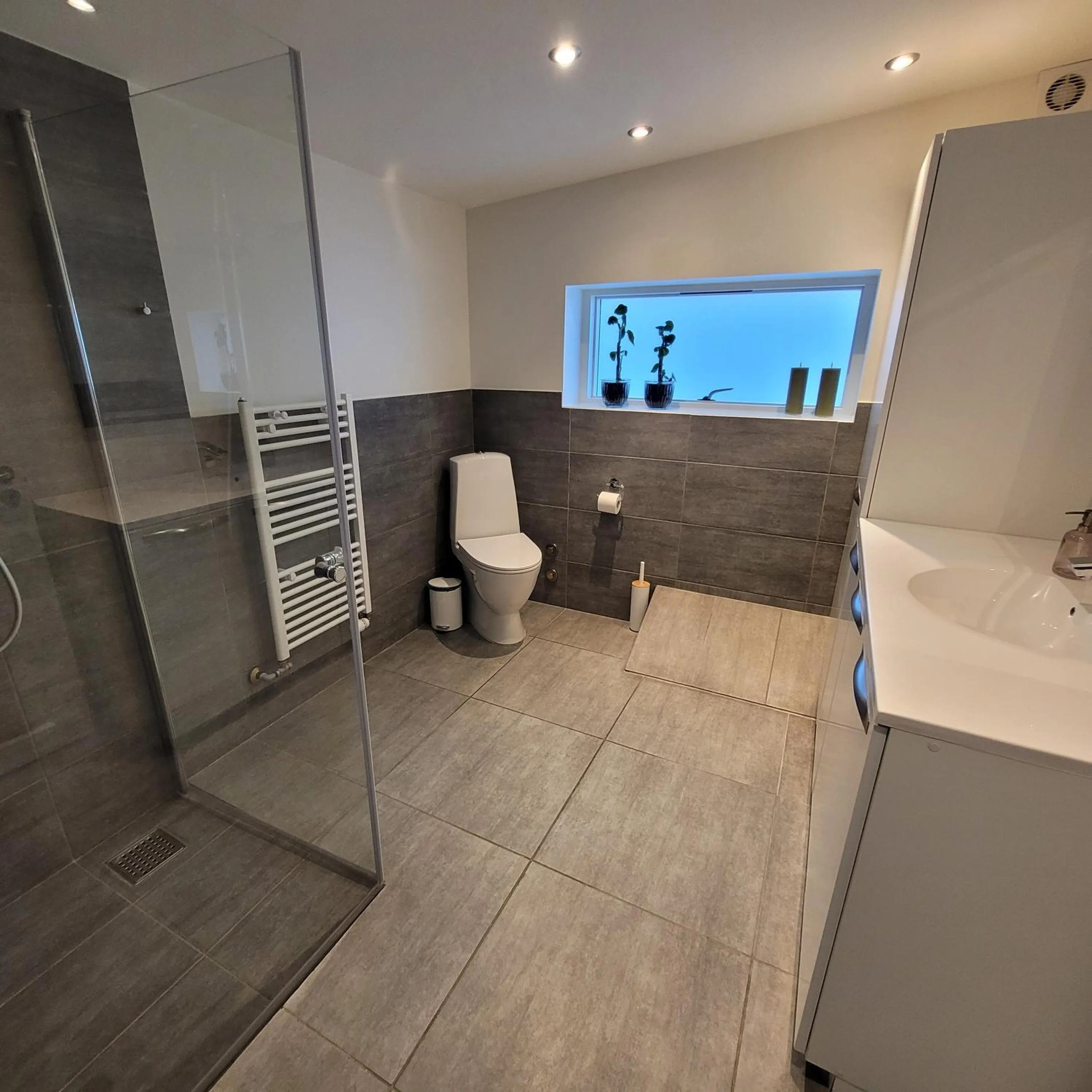 Bathroom in Sdr. Omme Bed & Breakfast