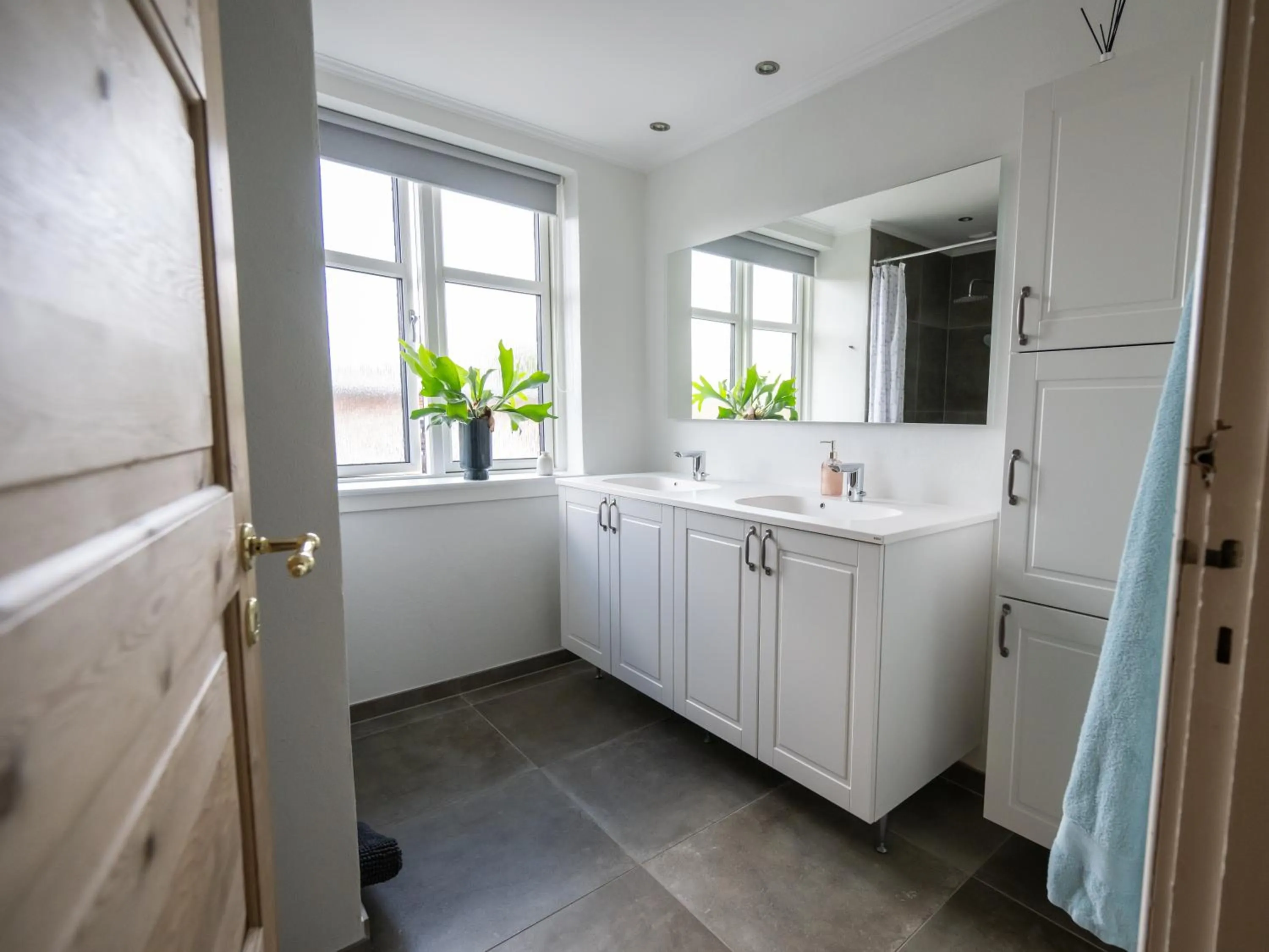 Bathroom in Sdr. Omme Bed & Breakfast