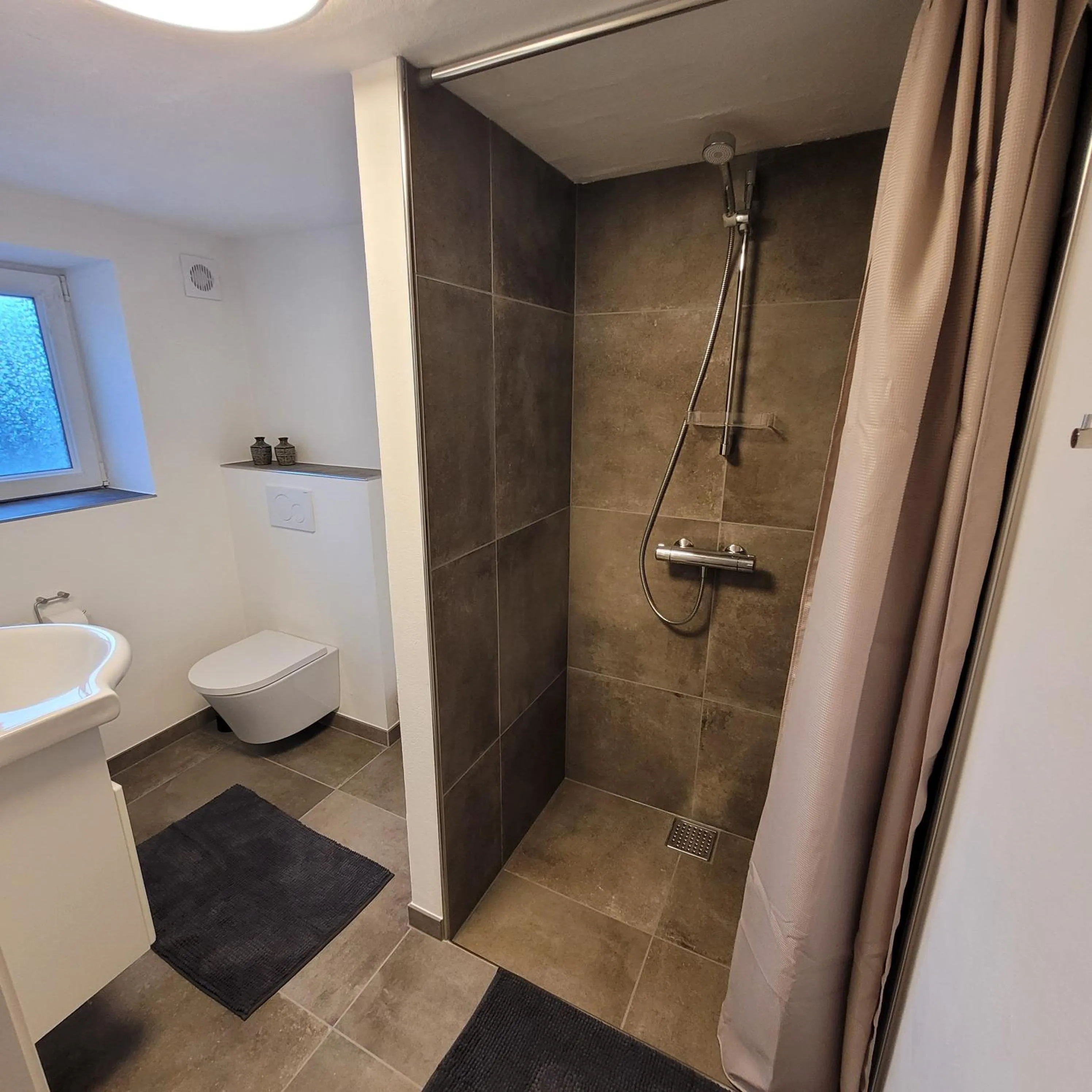 Bathroom in Sdr. Omme Bed & Breakfast