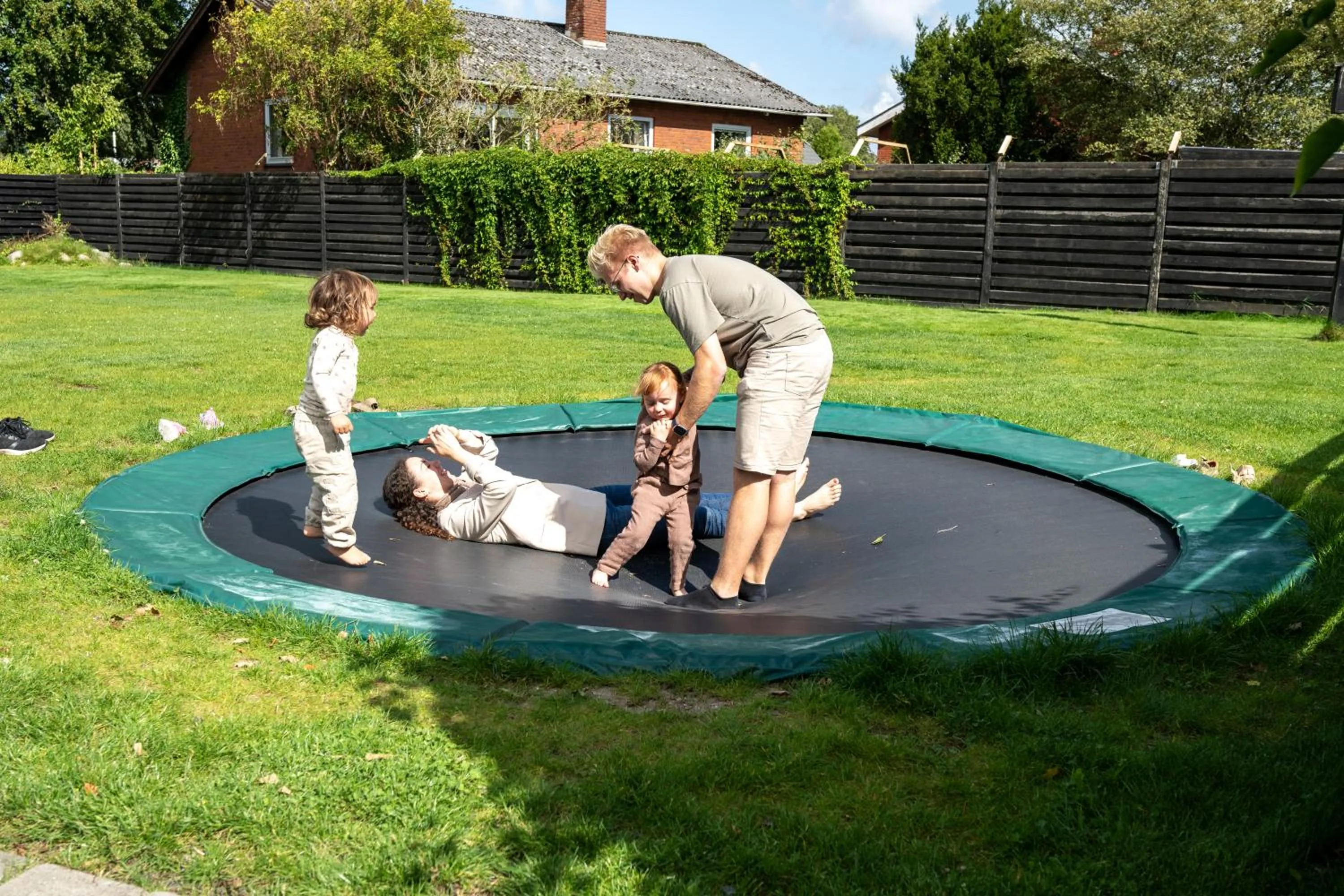 Children play ground in Sdr. Omme Bed & Breakfast