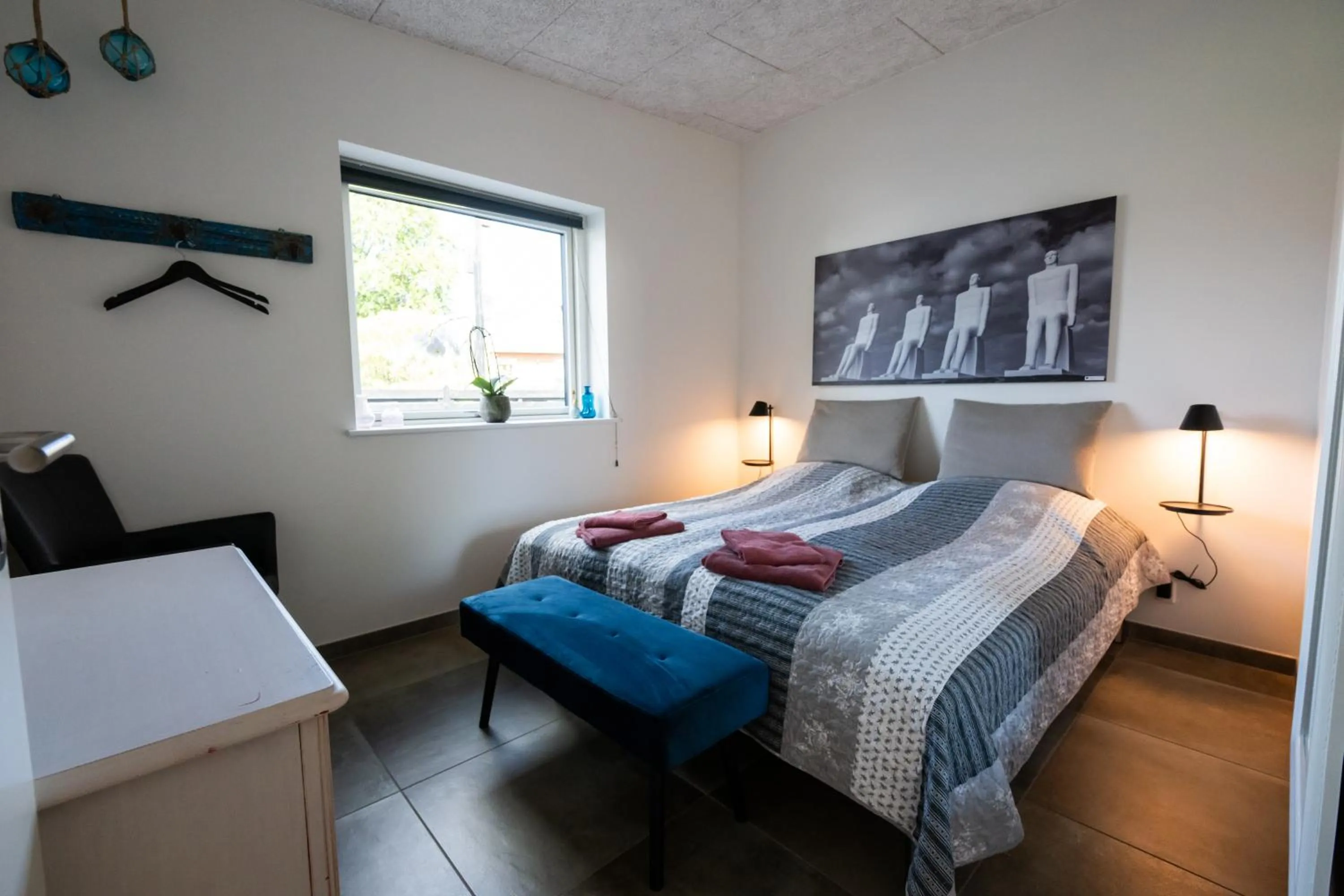 Bedroom, Bed in Sdr. Omme Bed & Breakfast