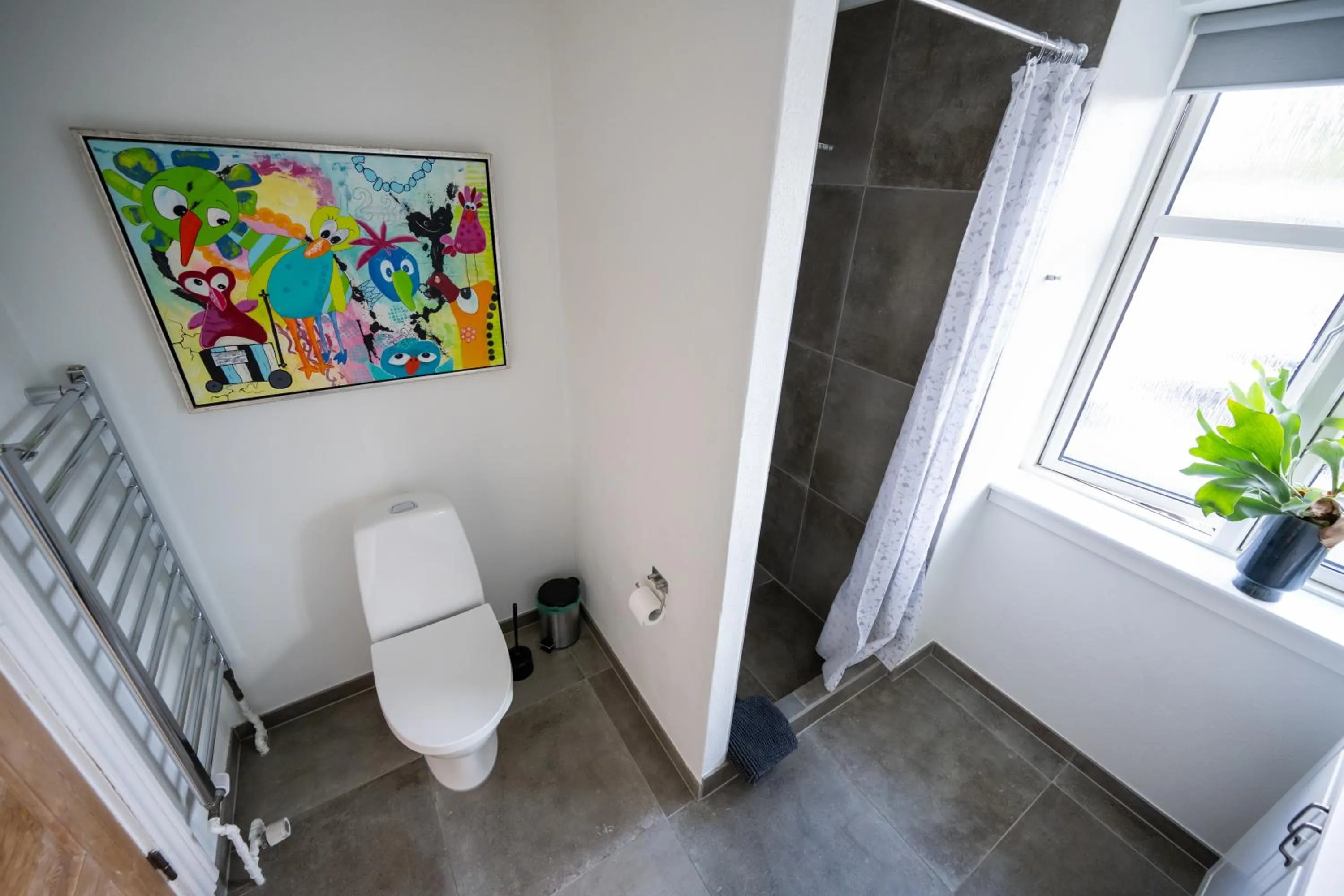 Toilet in Sdr. Omme Bed & Breakfast