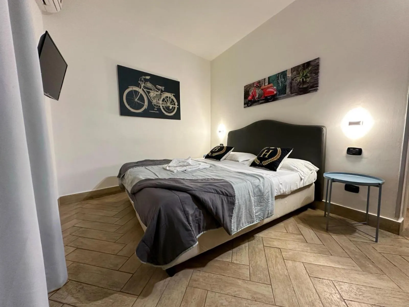 Bed in Hotel Barbato