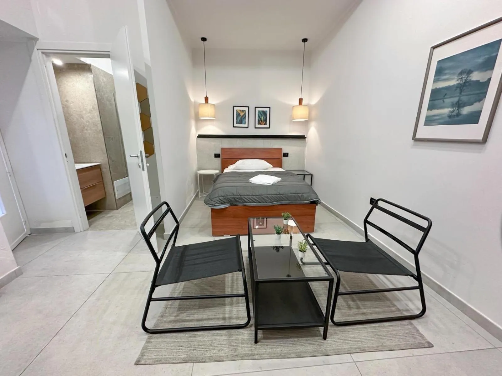 Kitchen or kitchenette in Hotel Barbato