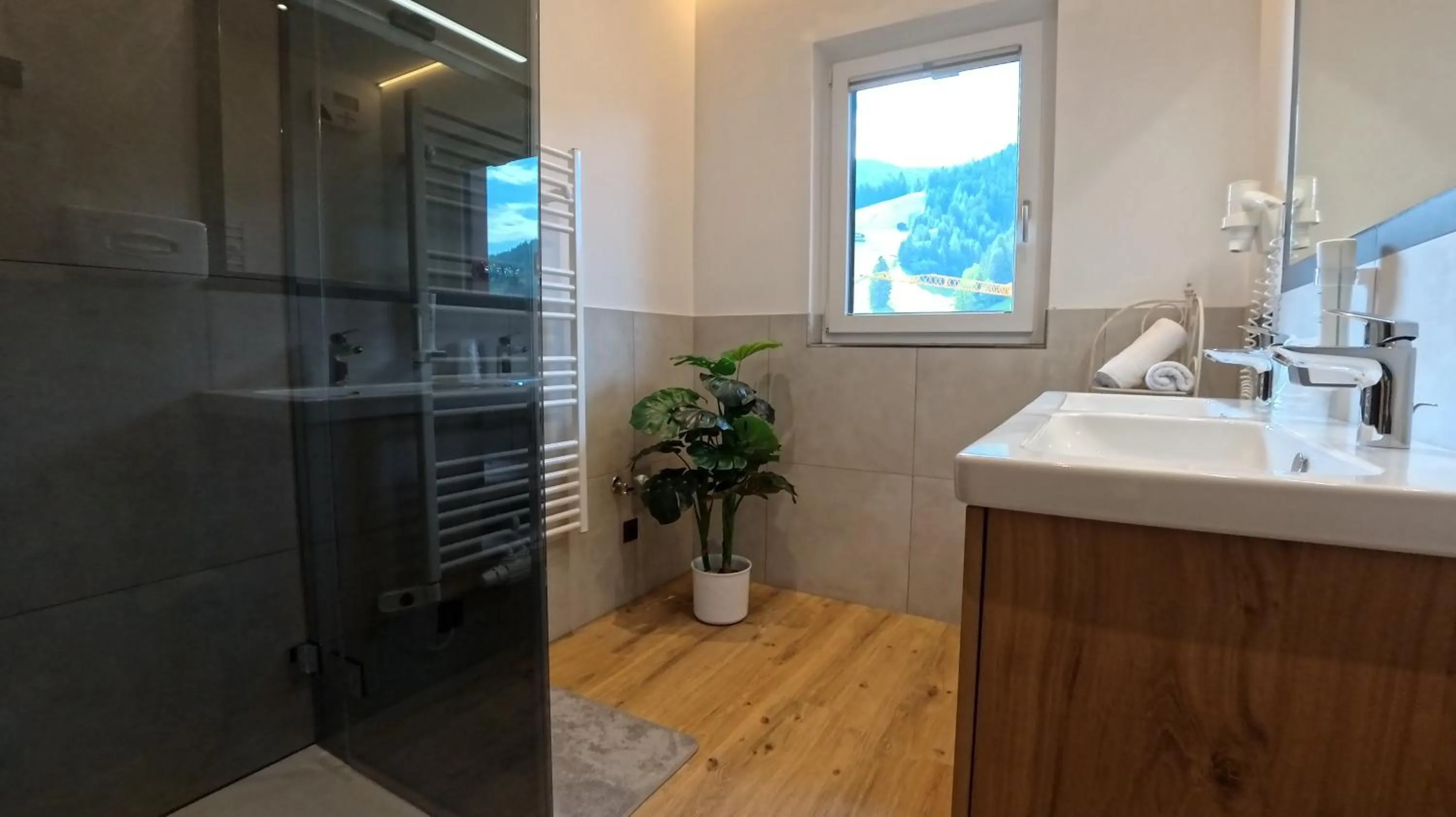 Shower in Ferienwohnungen Starchenthof - Wildschönau, Premiumcard inclusive