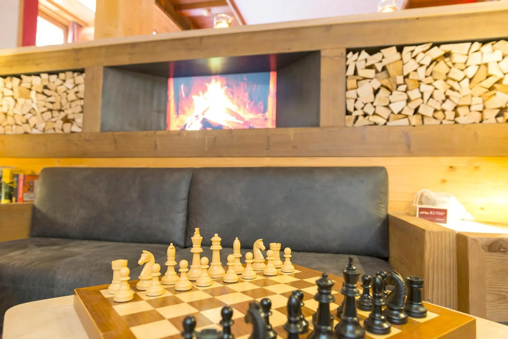 Lounge or bar in Ferienwohnungen Starchenthof - Wildschönau, Premiumcard inclusive