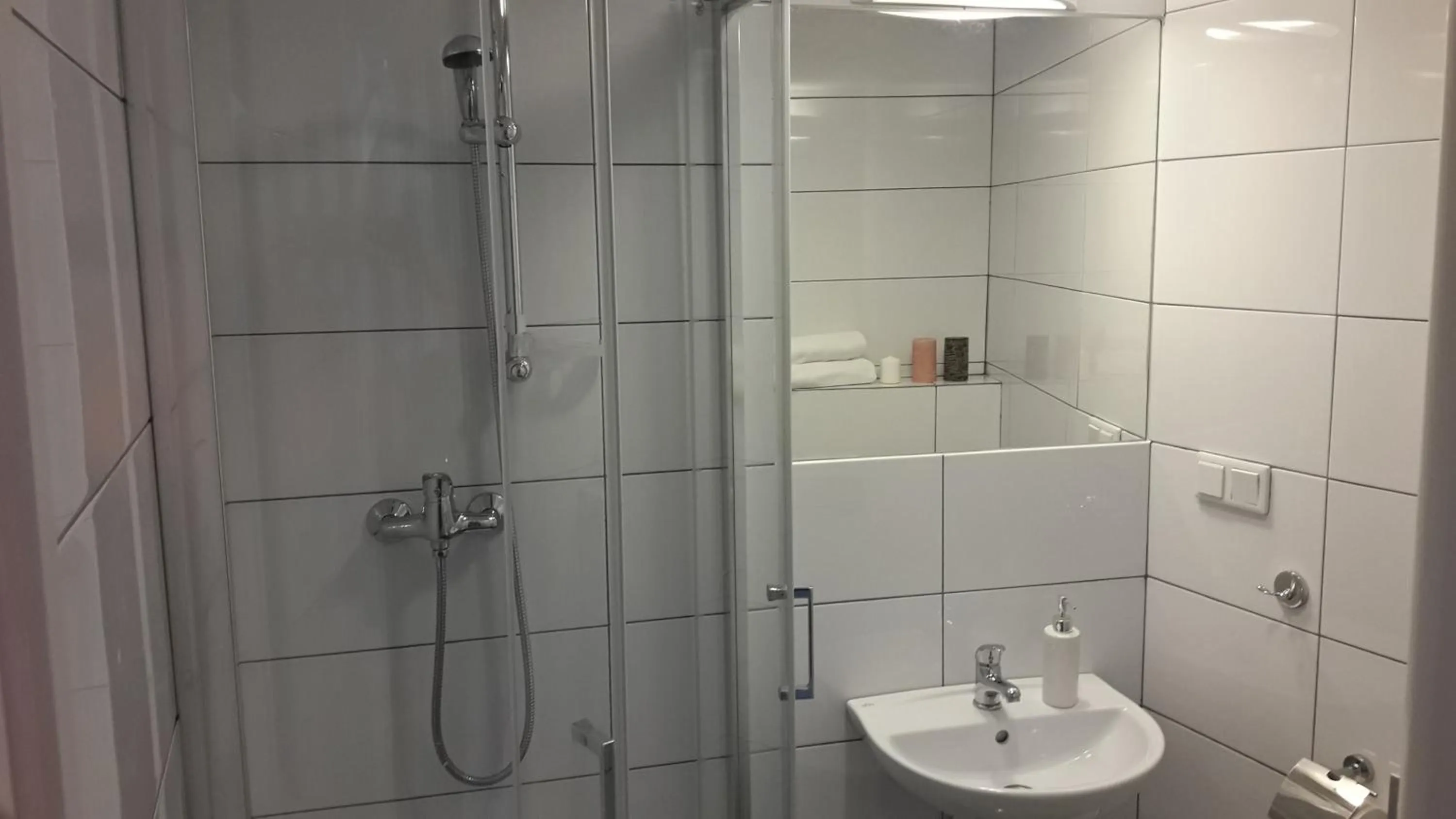 Bathroom in Cracow Central Aparthotel