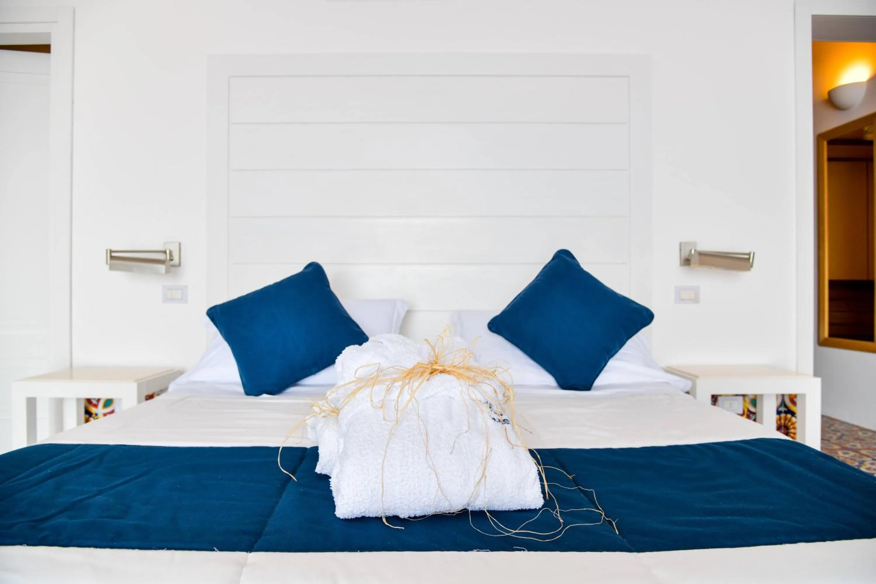 Bed in Hotel Casa Celestino