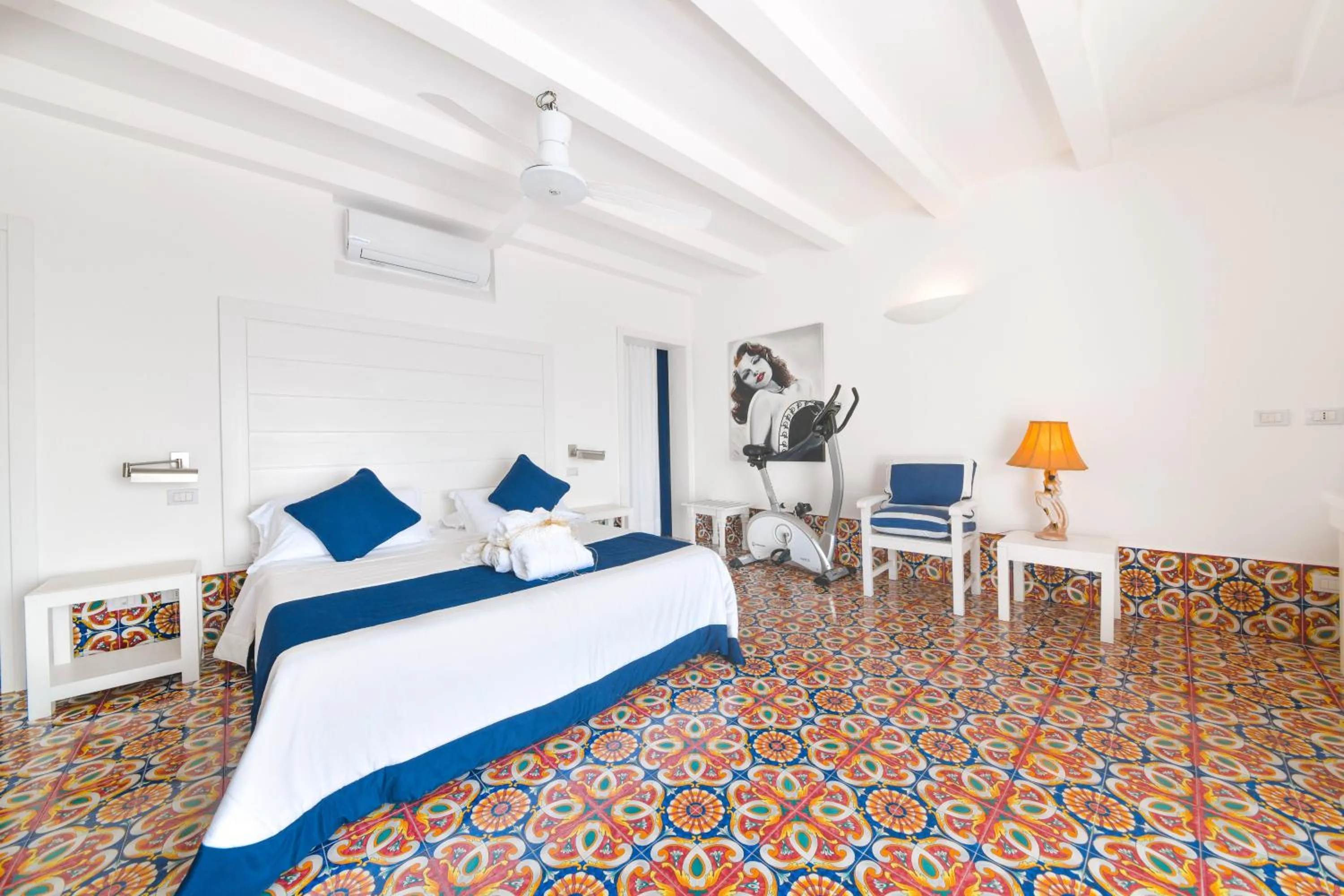 Bed in Hotel Casa Celestino