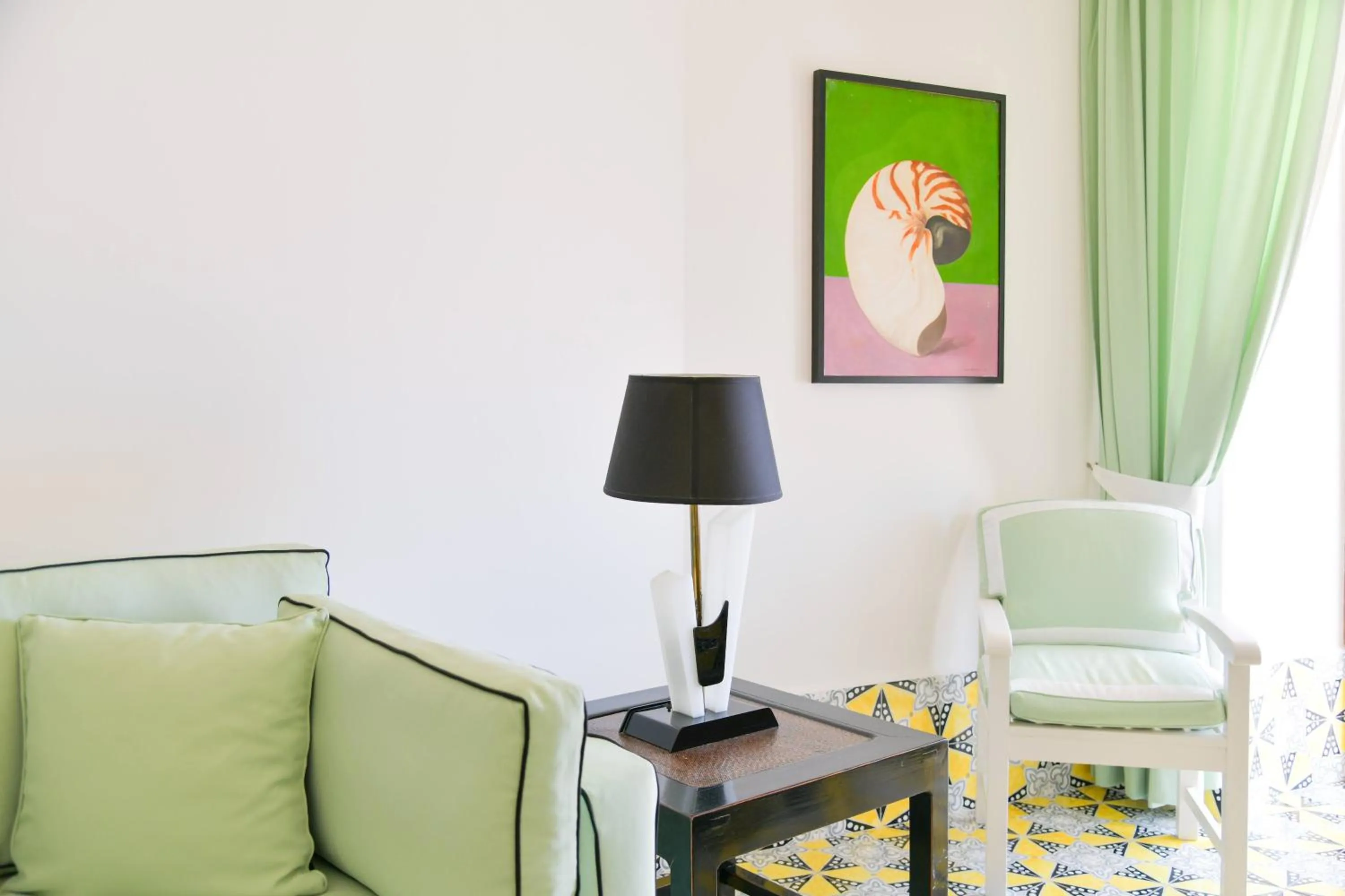 Decorative detail in Hotel Casa Celestino