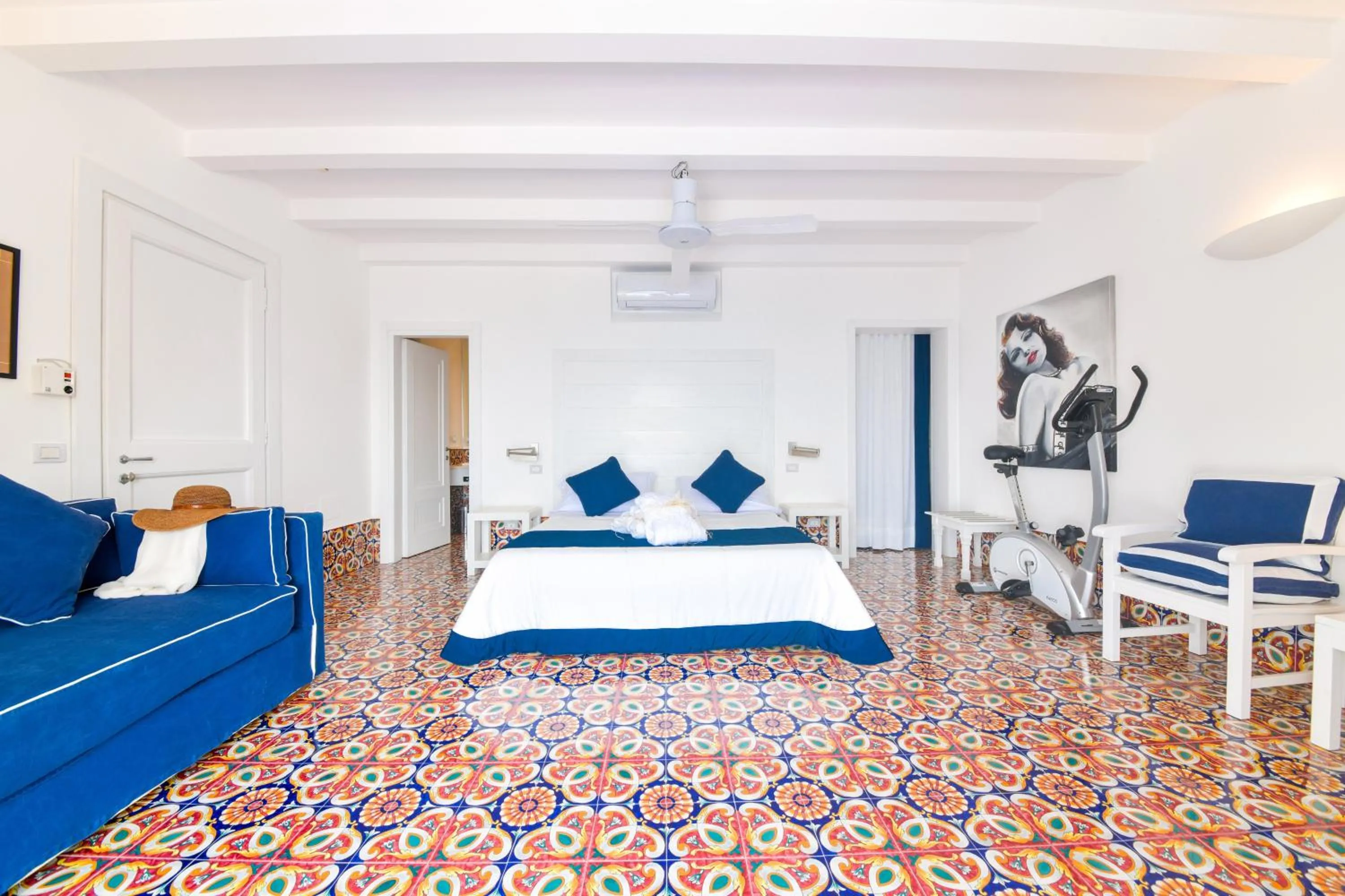 Bed in Hotel Casa Celestino