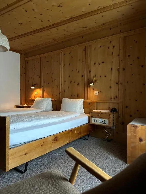 Bedroom, Bed in Hotel Acla Filli