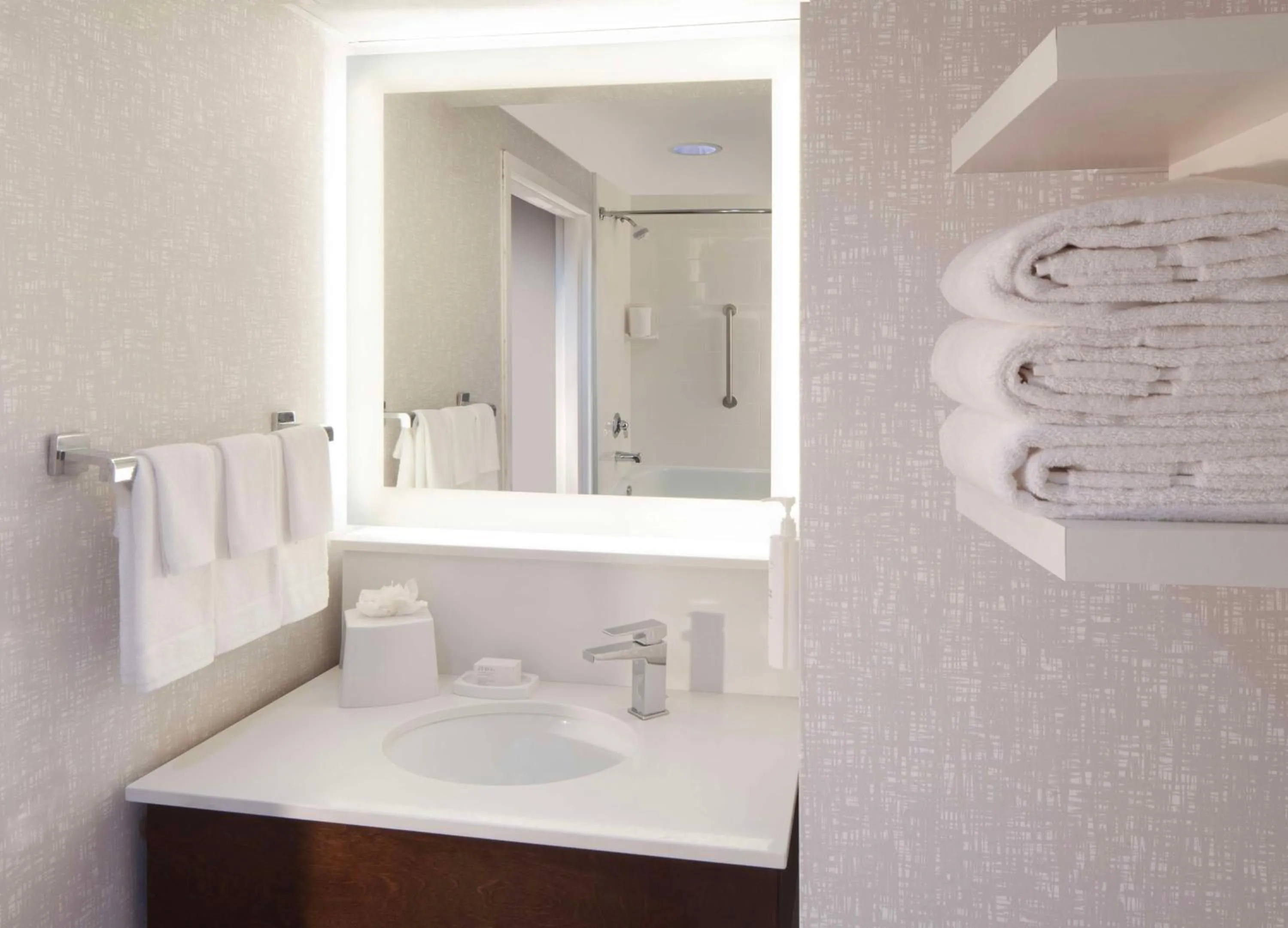 Bathroom in Hampton Inn & Suites-Atlanta Airport North-I-85