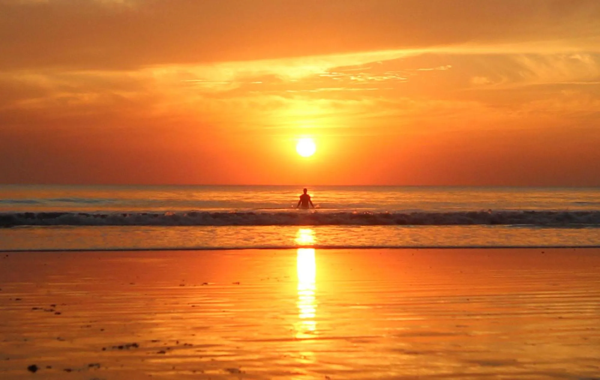 Natural landscape in Las Dunas Surf Resort