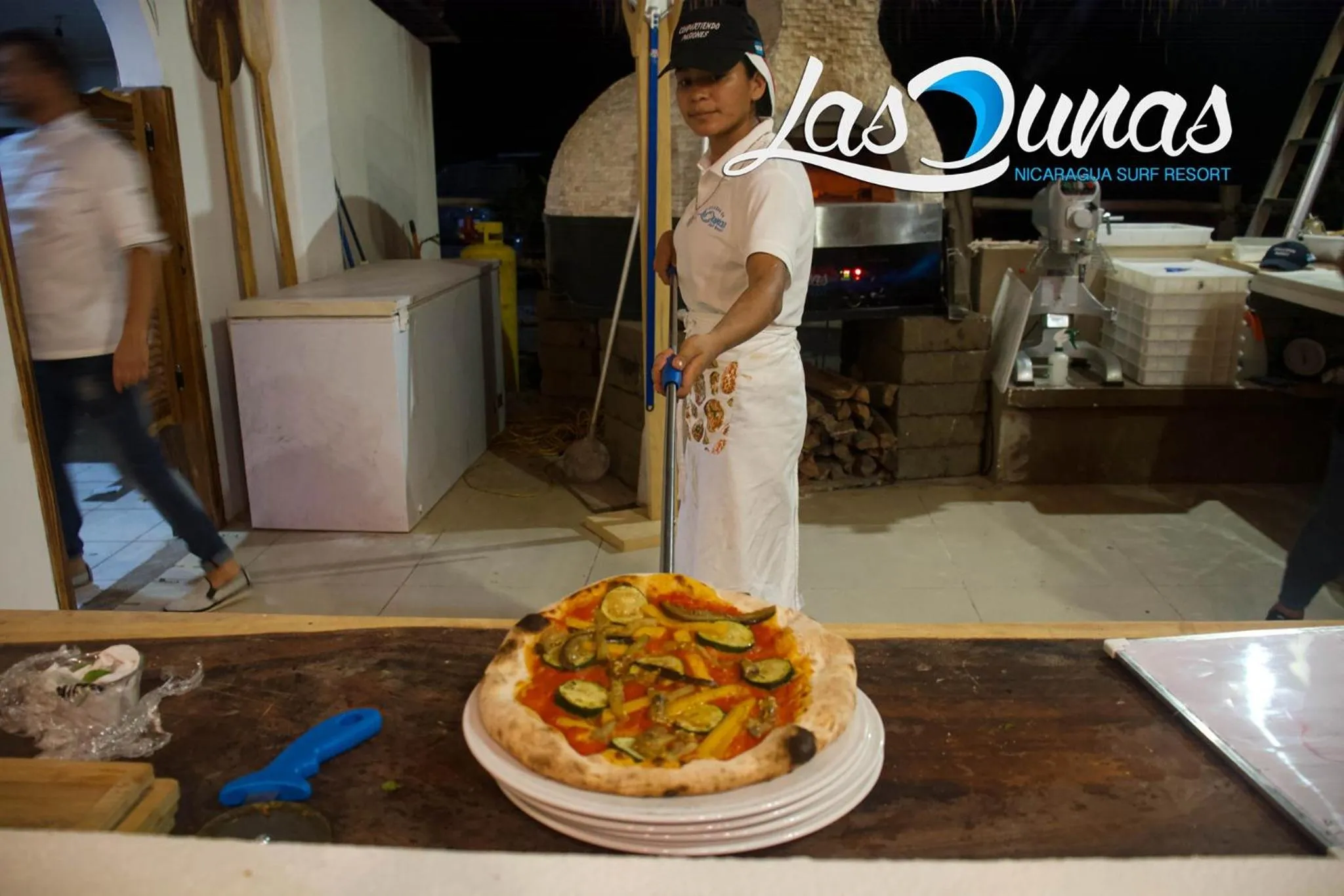 Restaurant/places to eat in Las Dunas Surf Resort