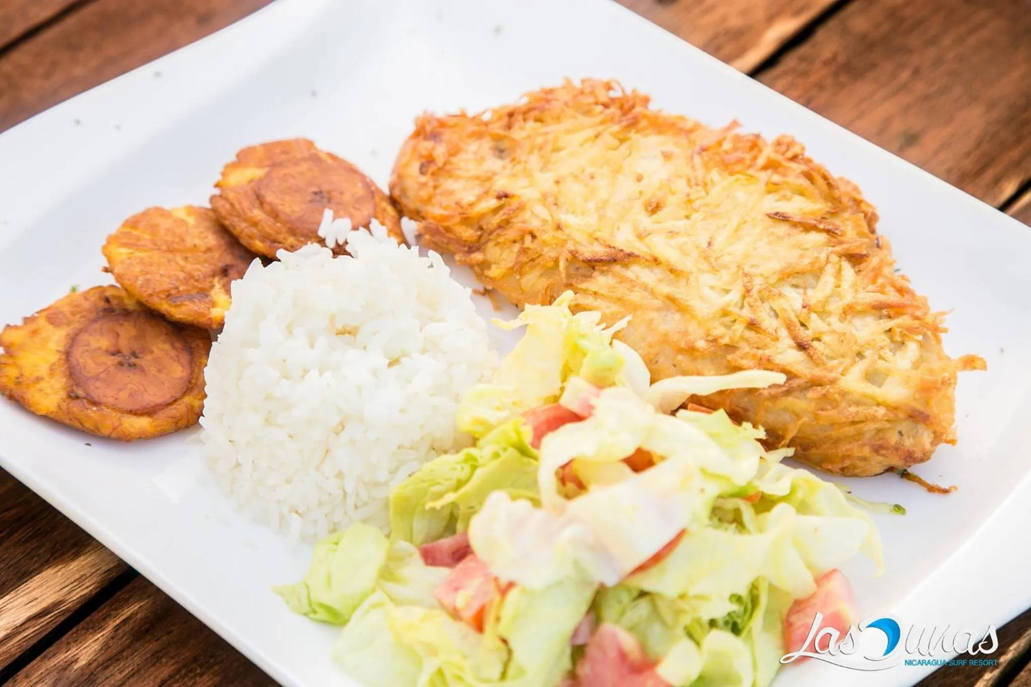 Food and drinks in Las Dunas Surf Resort