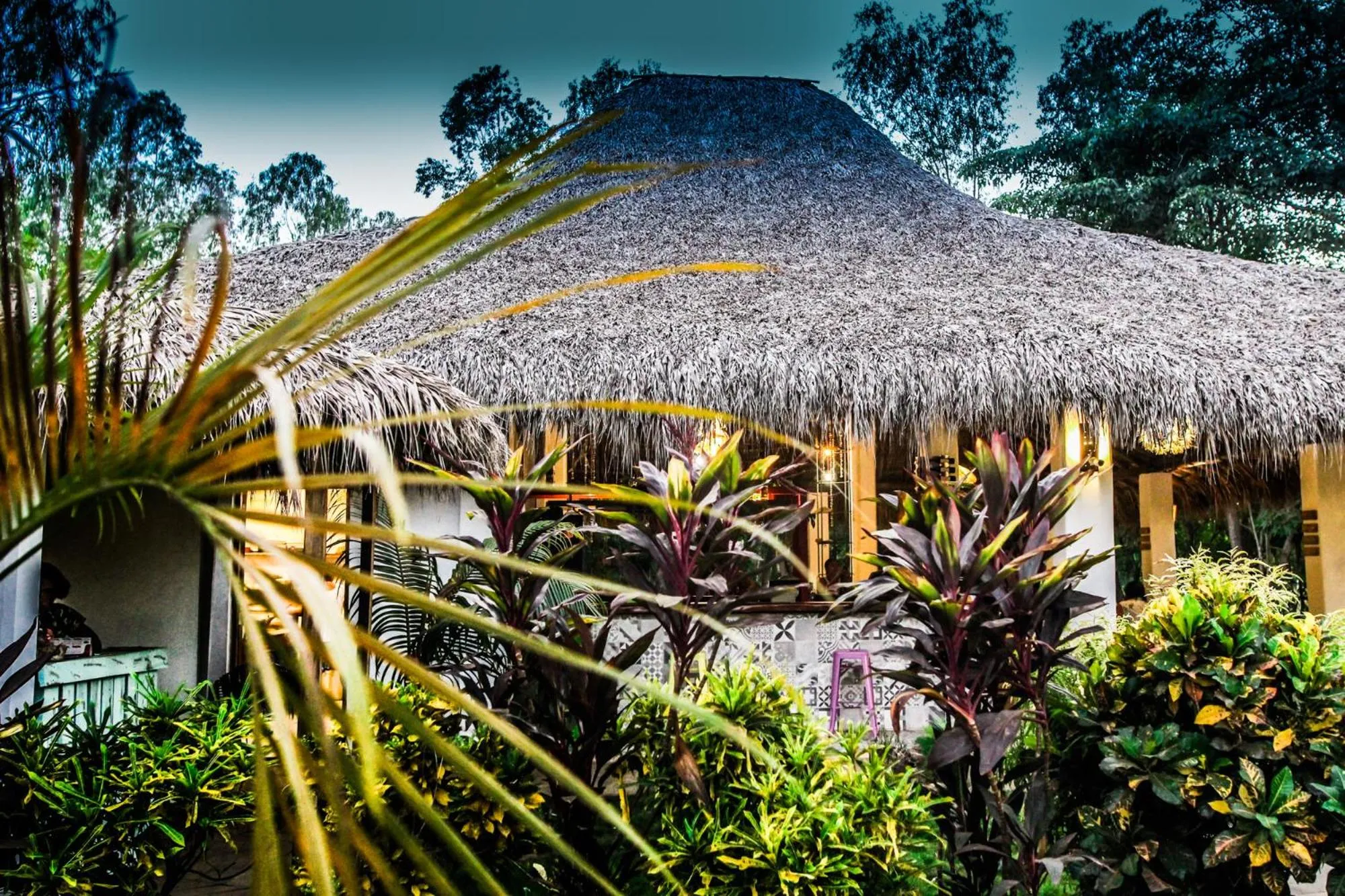 Breakfast in Las Dunas Surf Resort