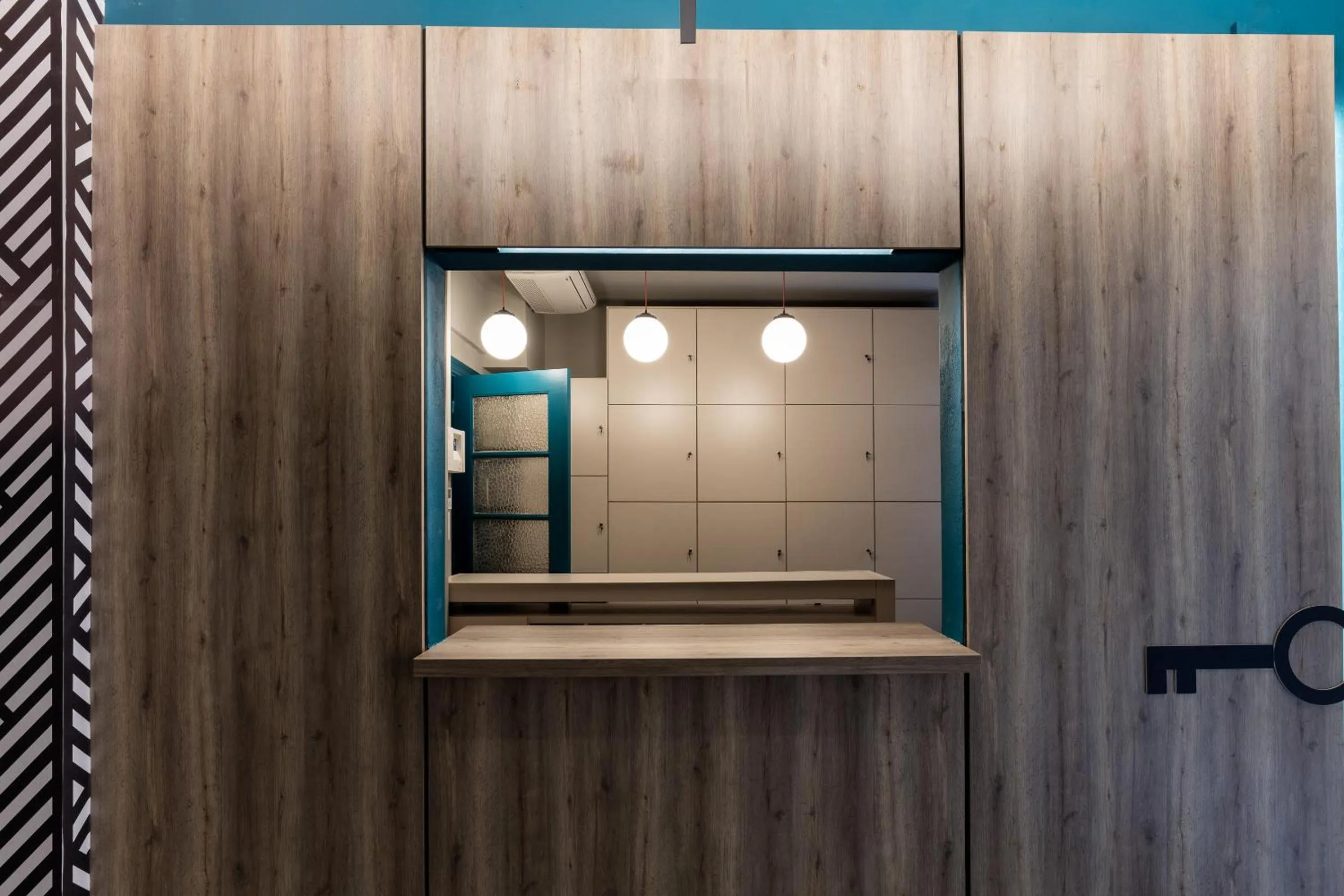 Lobby or reception in Nubian Hostel