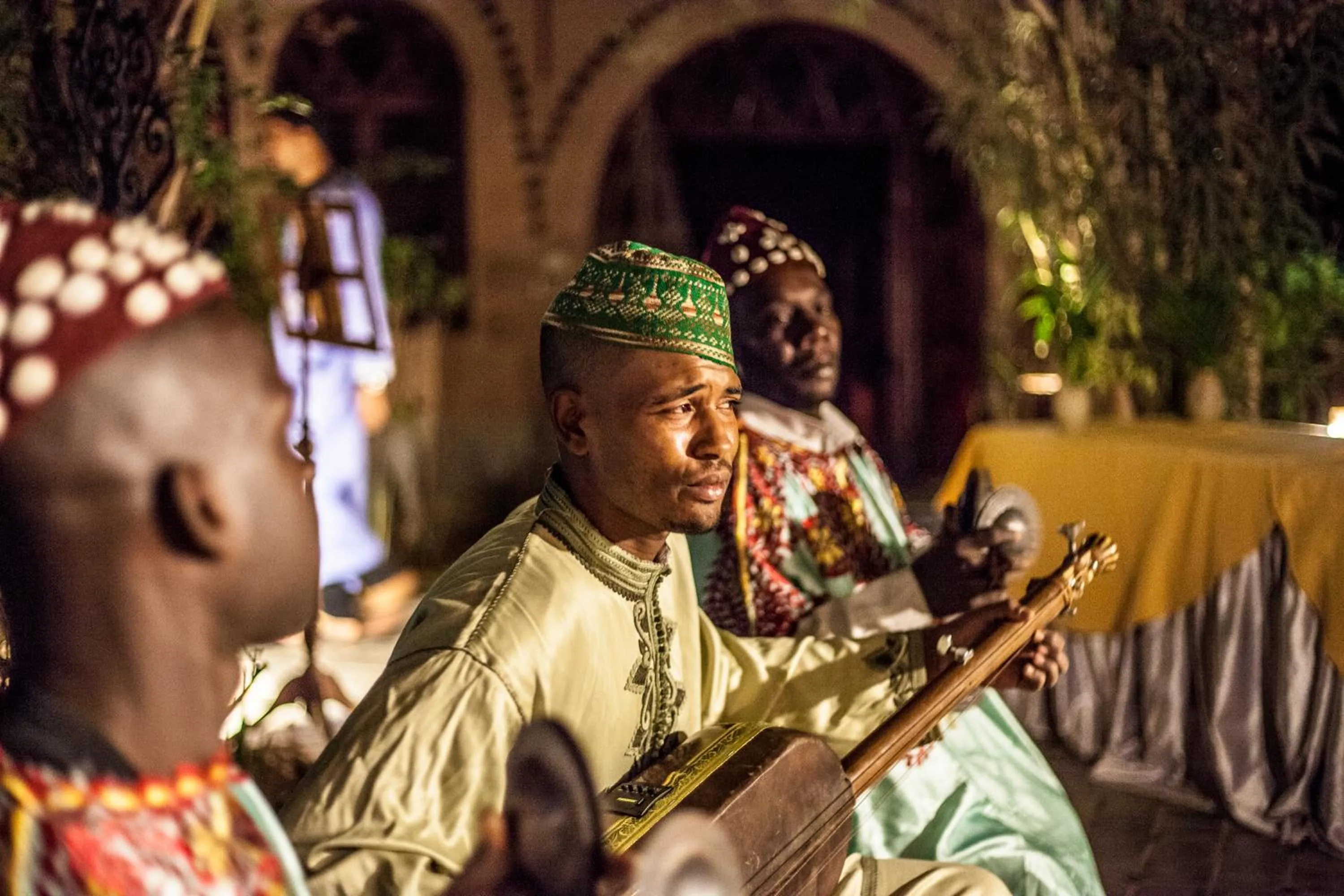 Evening entertainment in Riad Lamane