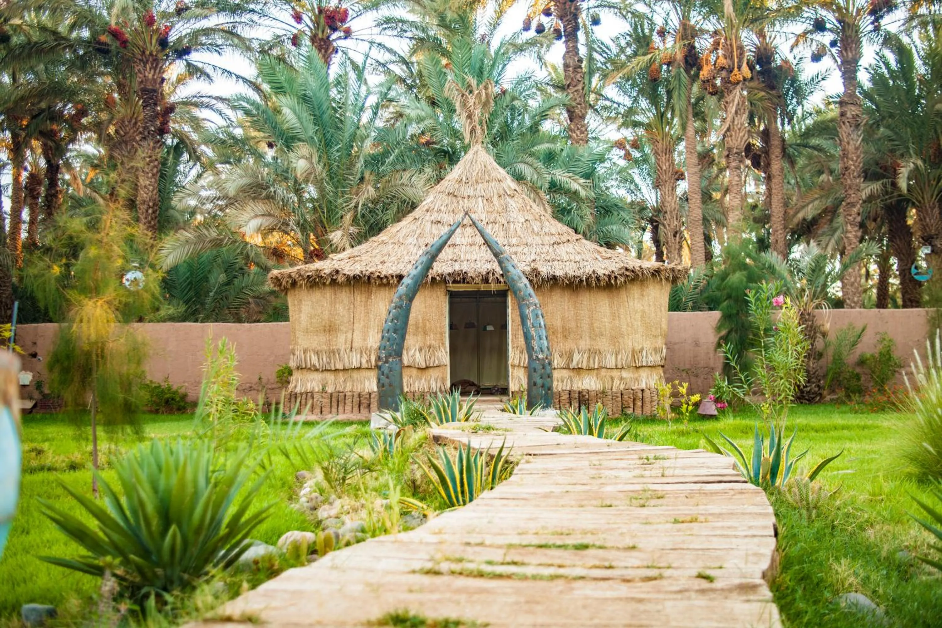 Patio in Riad Lamane