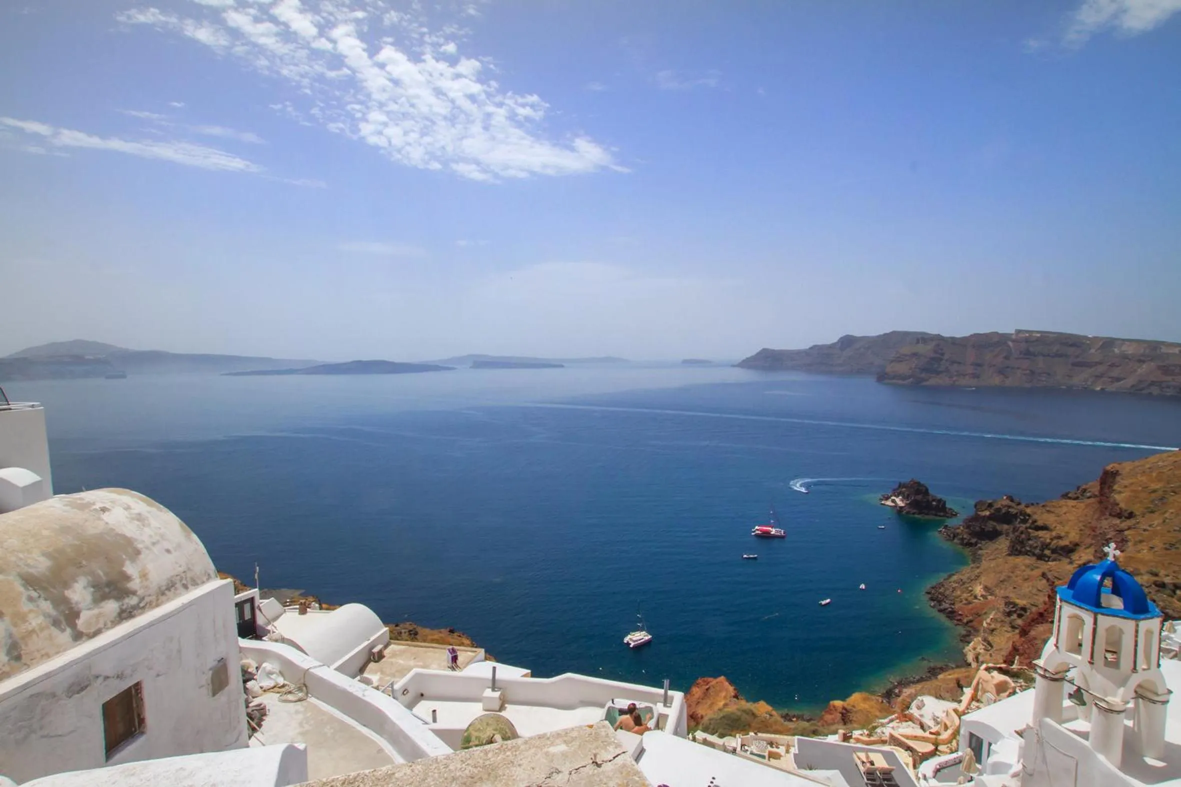 Landmark view in Theodora Suites