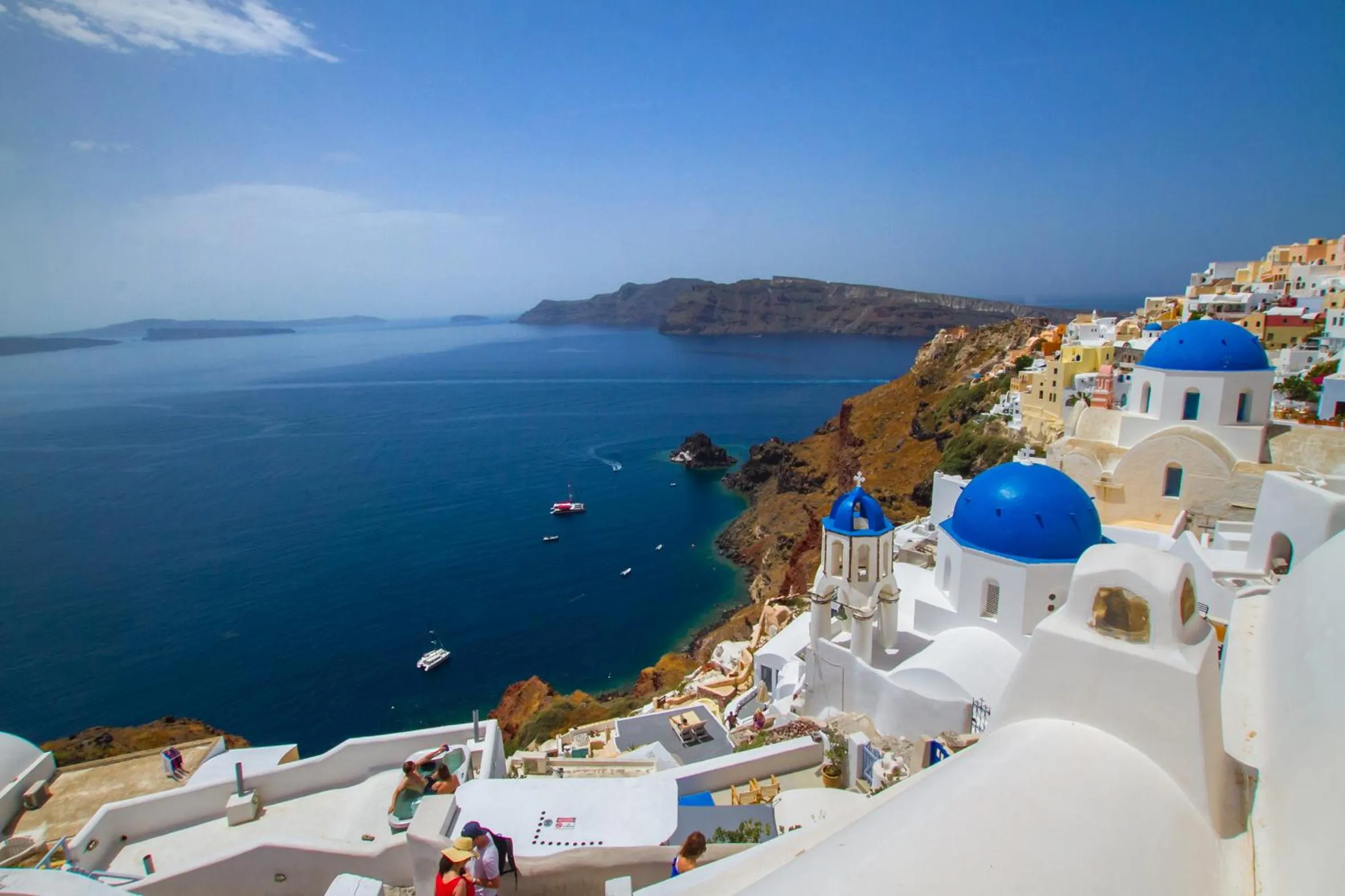 Landmark view in Theodora Suites