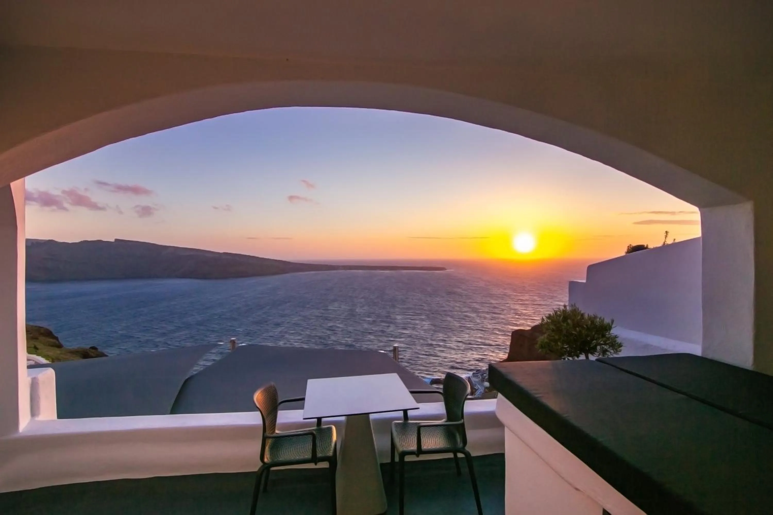 Landmark view in Theodora Suites