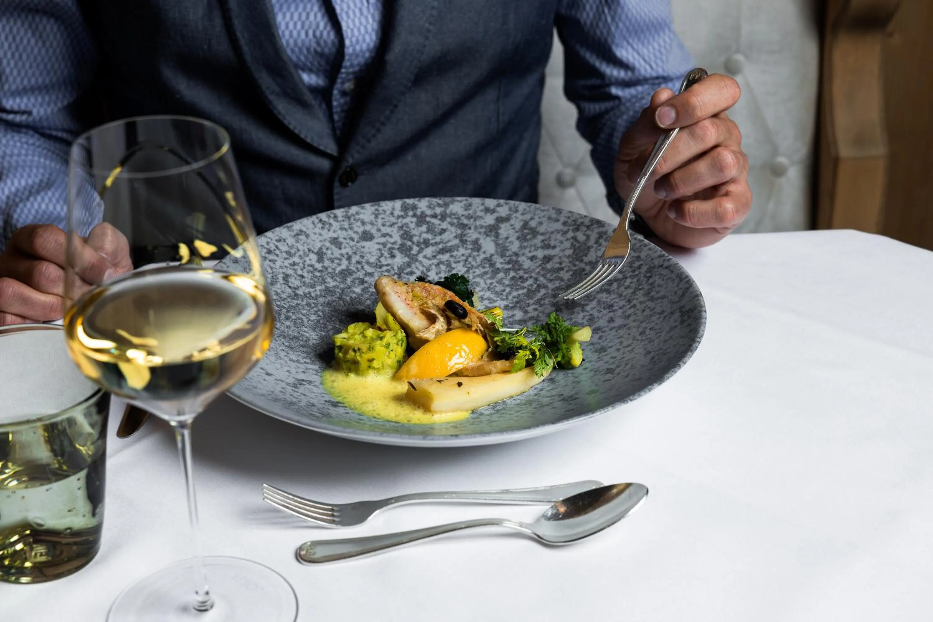 Dinner in Waldhotel Arosa