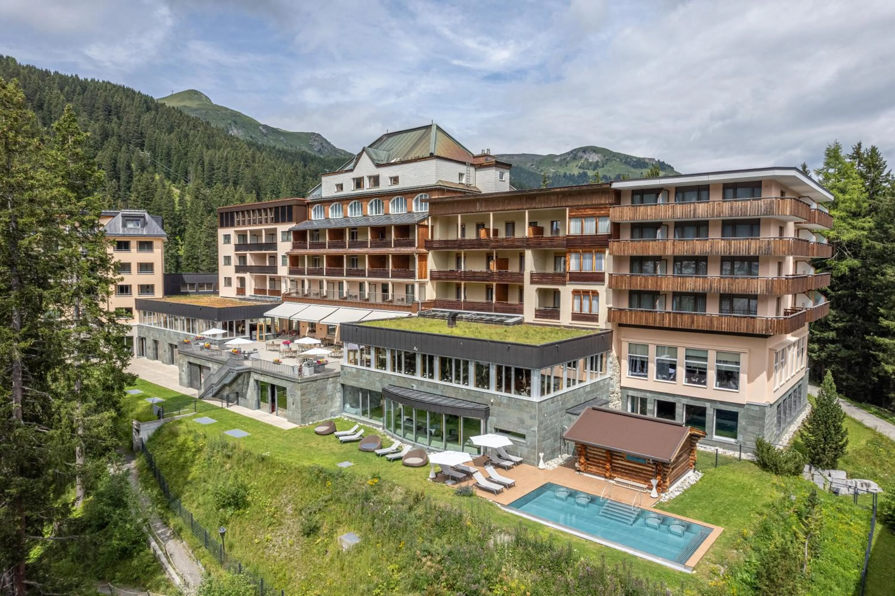 Property building in Waldhotel Arosa