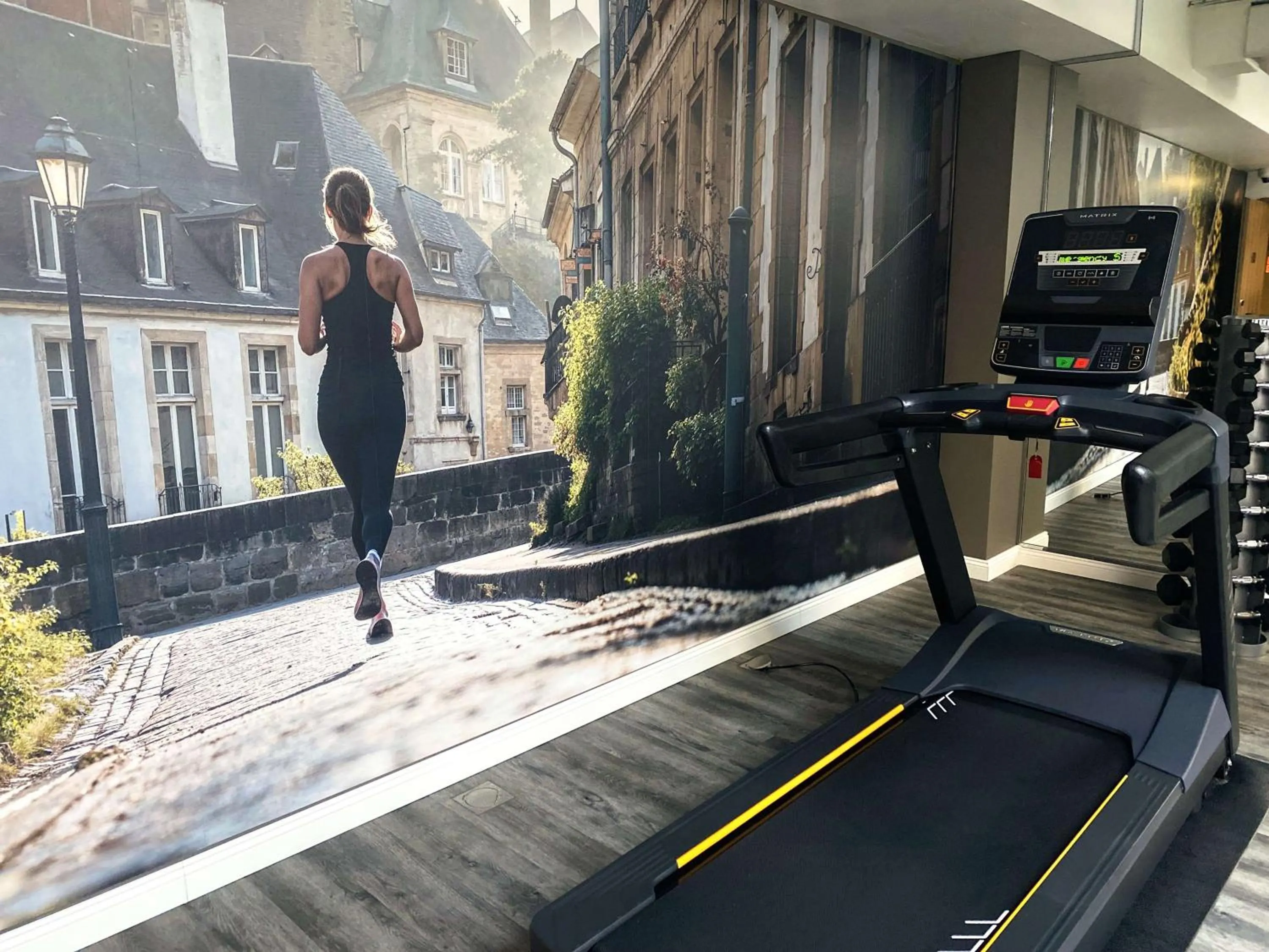 Fitness centre/facilities in Park Inn by Radisson Luxembourg City