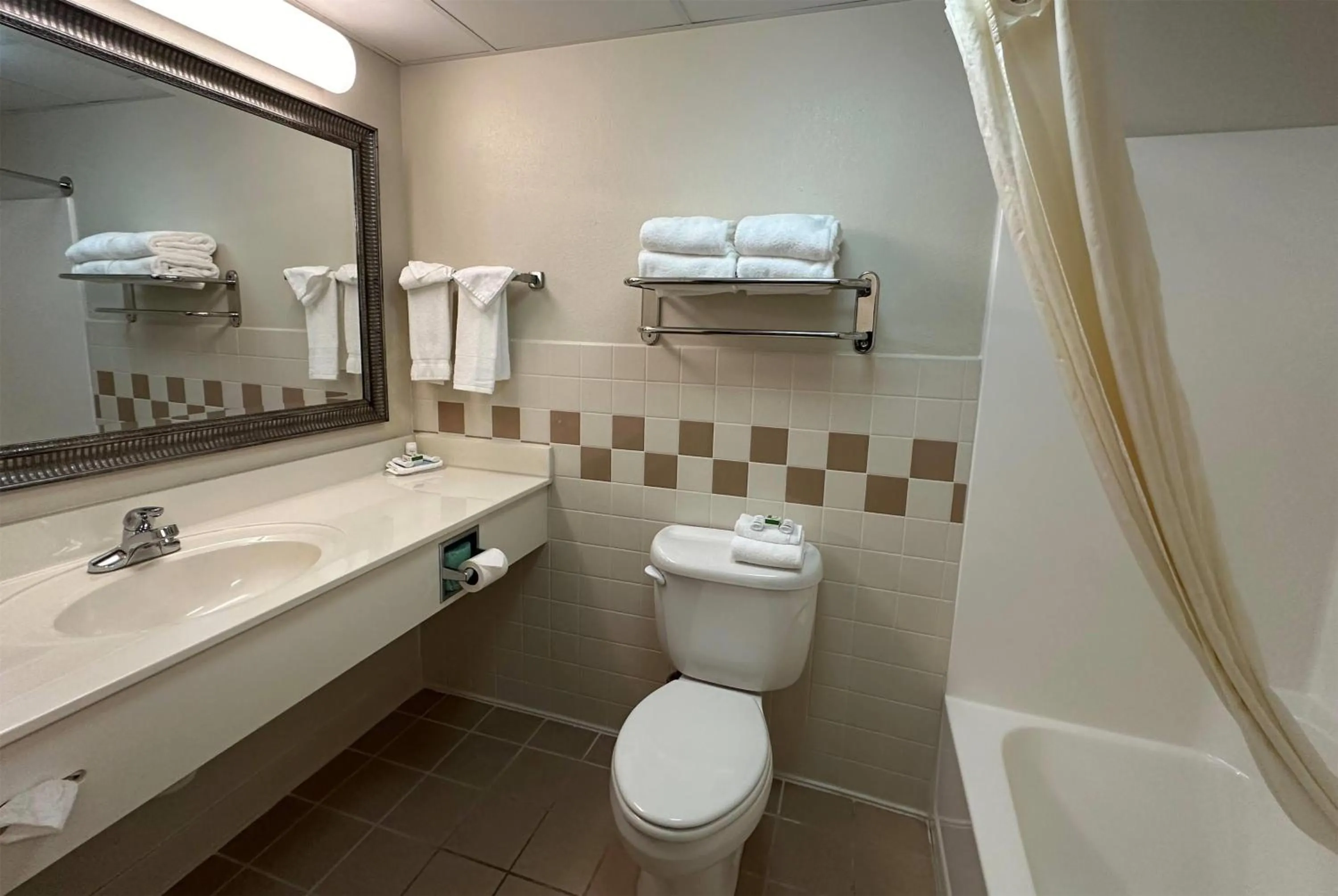 Bathroom in AmericInn by Wyndham Appleton North Little Chute