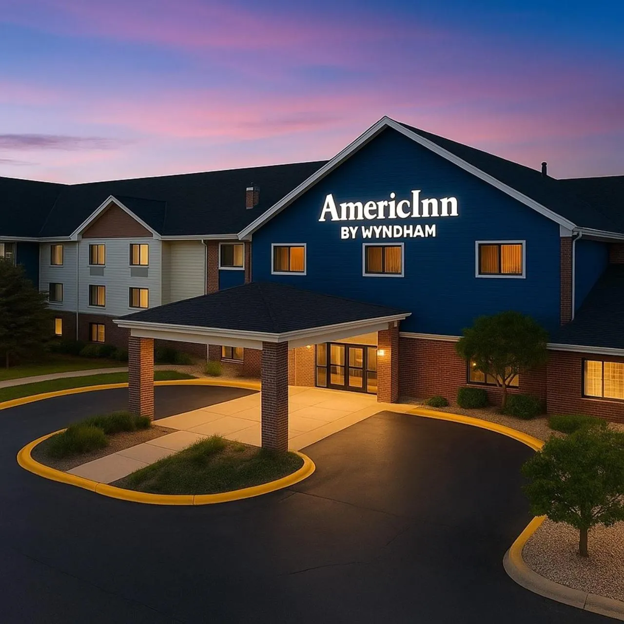 Property building in AmericInn by Wyndham Appleton North Little Chute