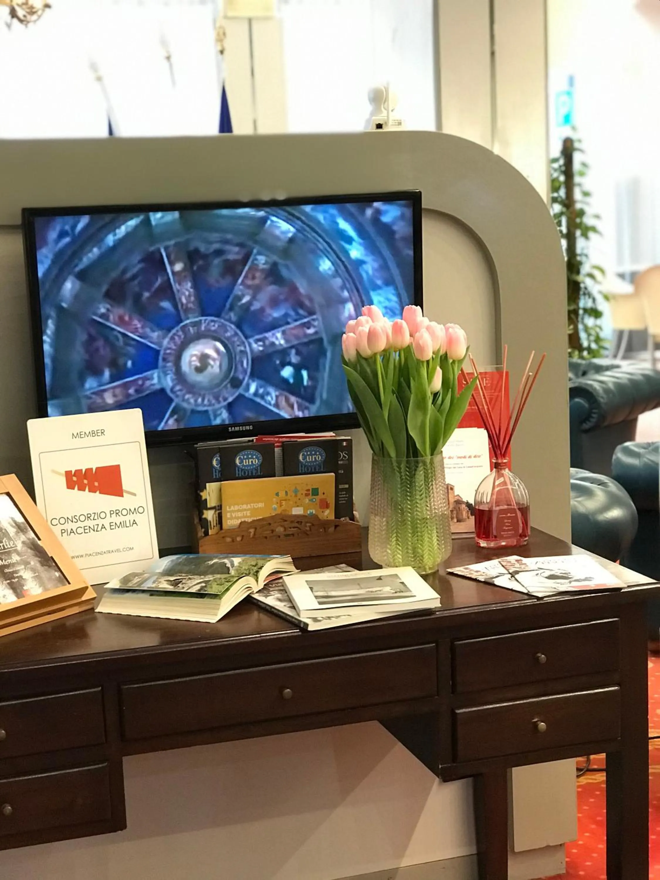 Lobby or reception in Eurohotel