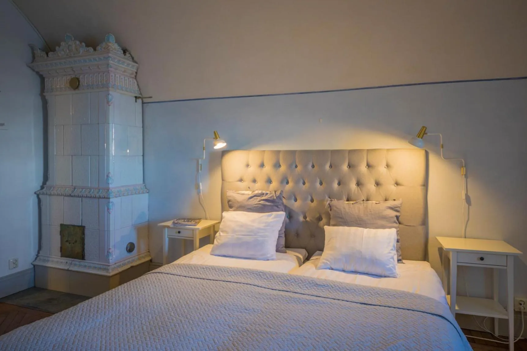 Bed in Kastellet Bed & Breakfast