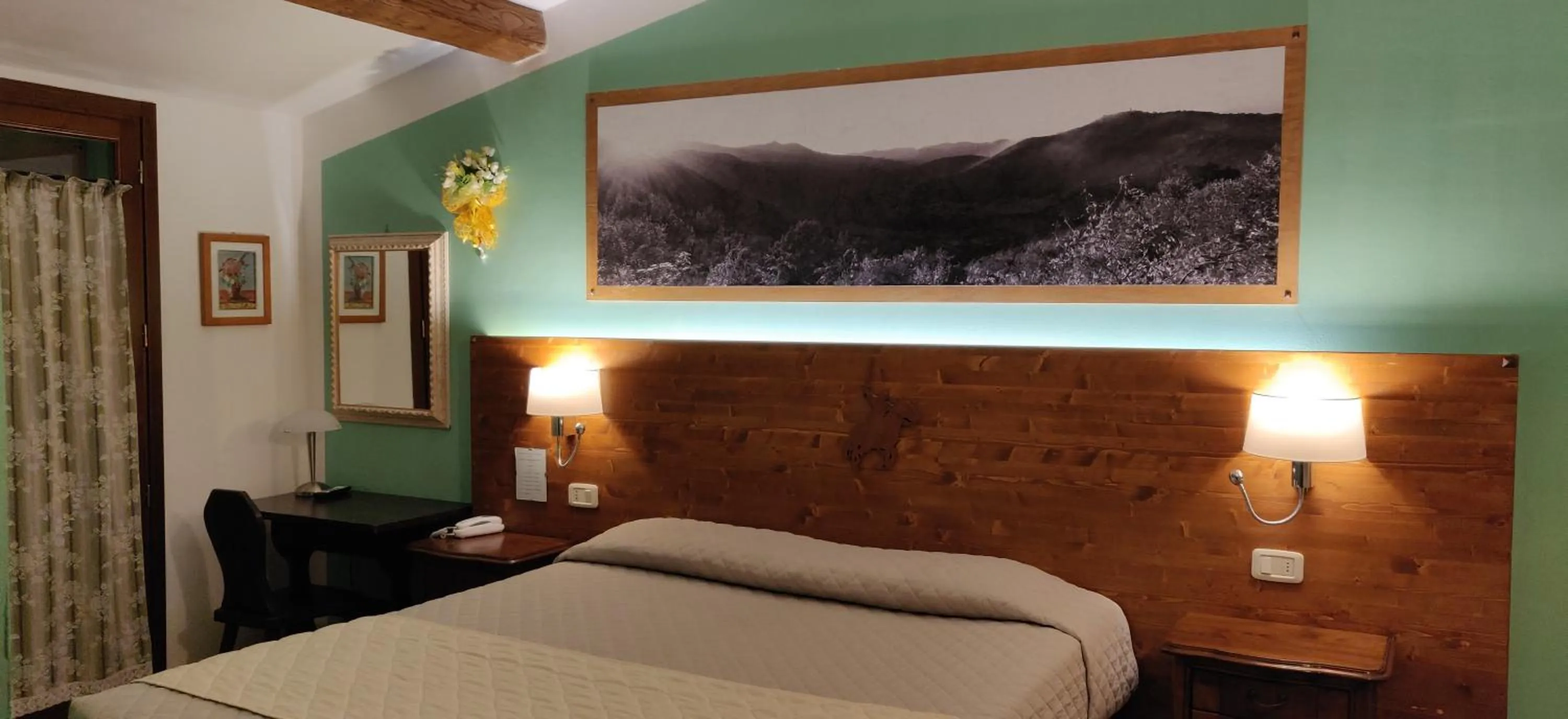 Bed in Locanda Mossa Dei Barbari