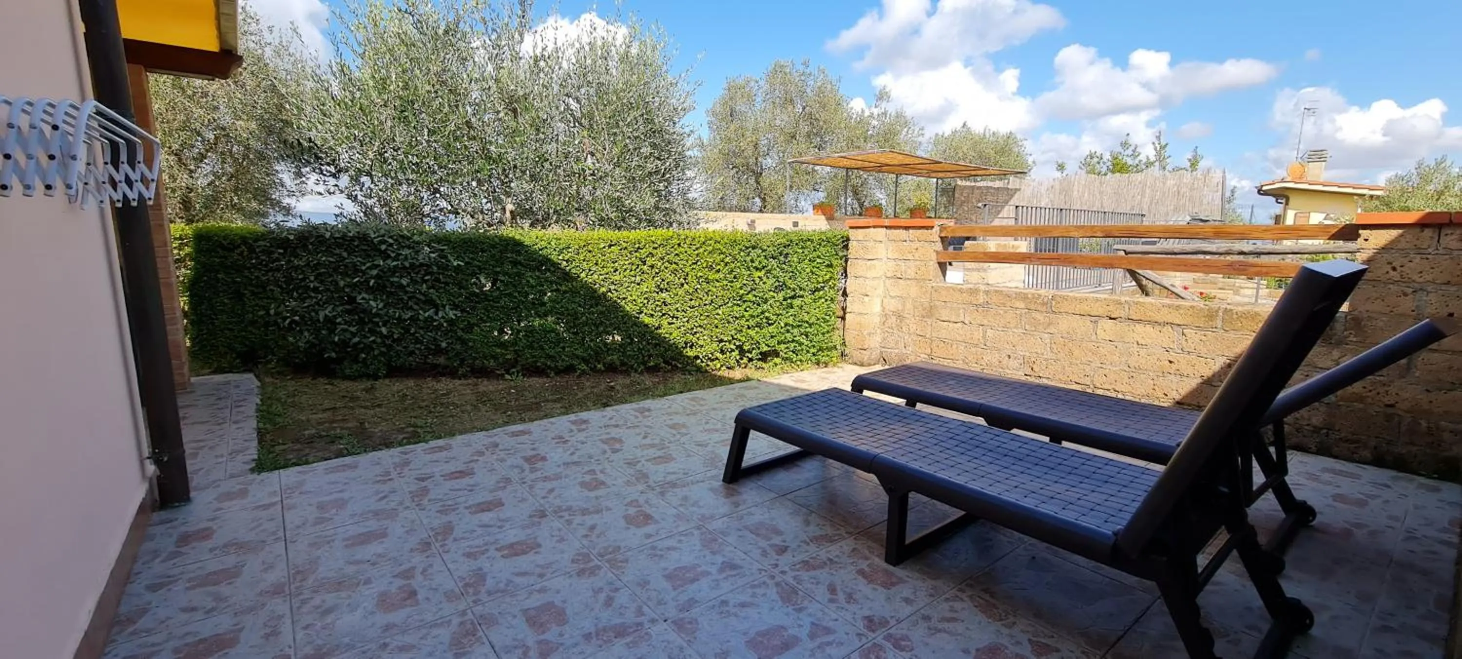 Patio in Locanda Mossa Dei Barbari