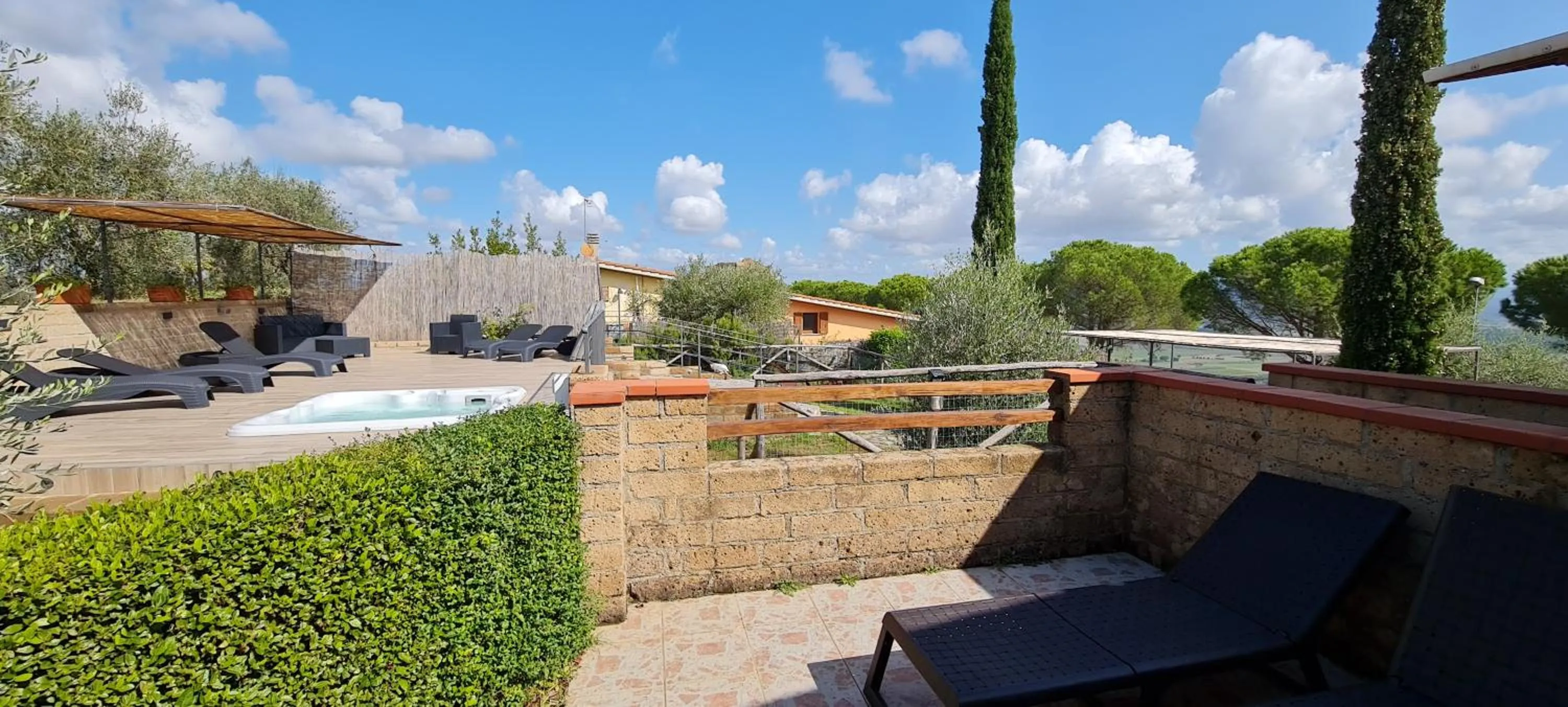 View (from property/room) in Locanda Mossa Dei Barbari