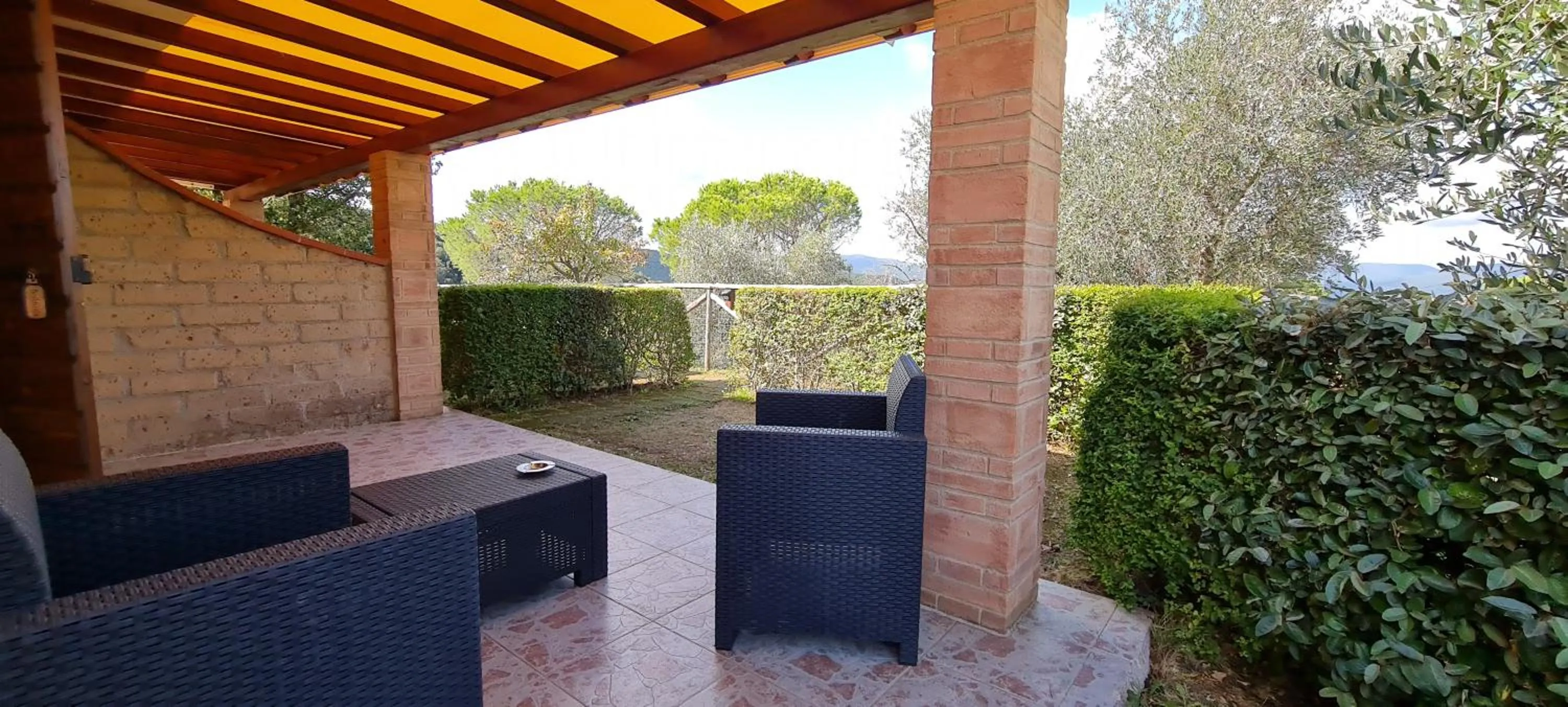 Patio in Locanda Mossa Dei Barbari