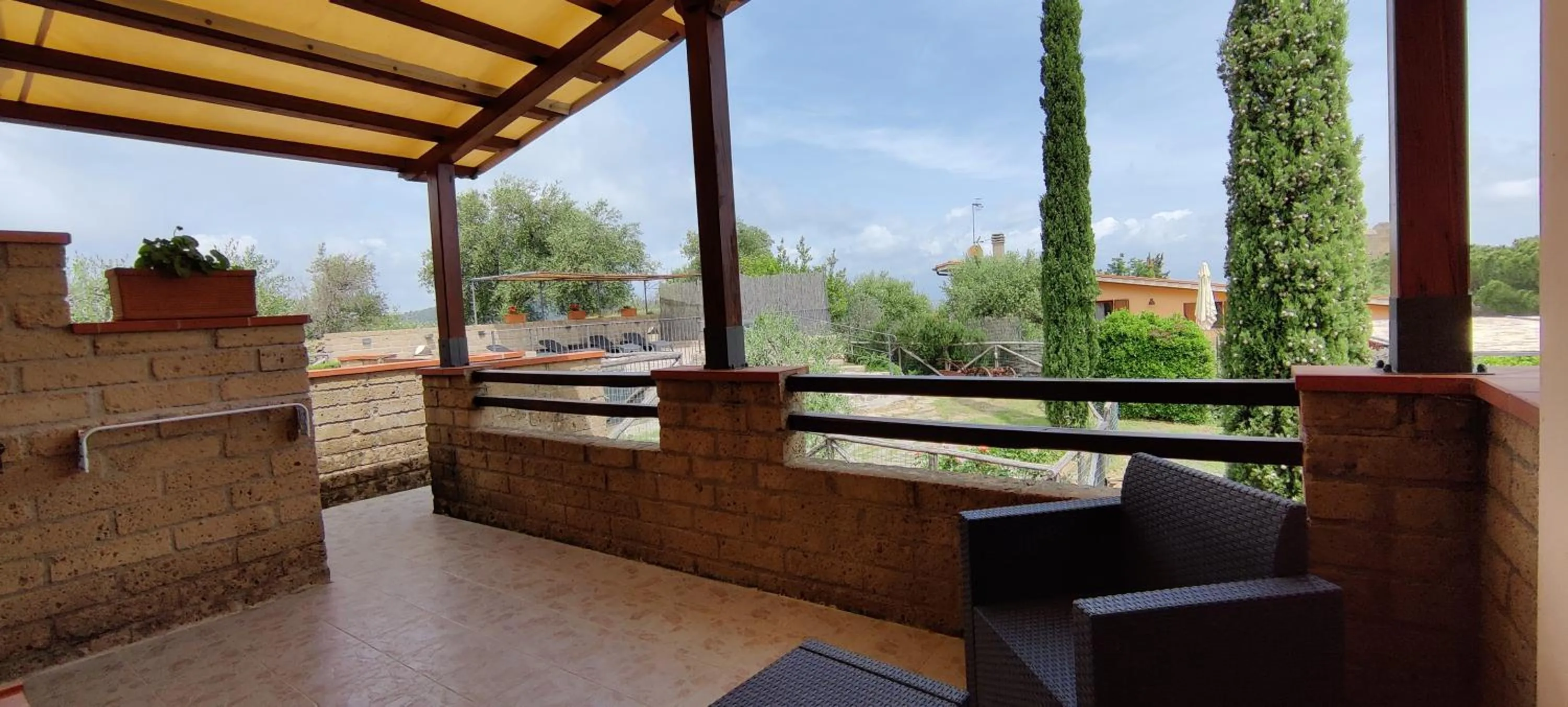 Balcony/Terrace in Locanda Mossa Dei Barbari