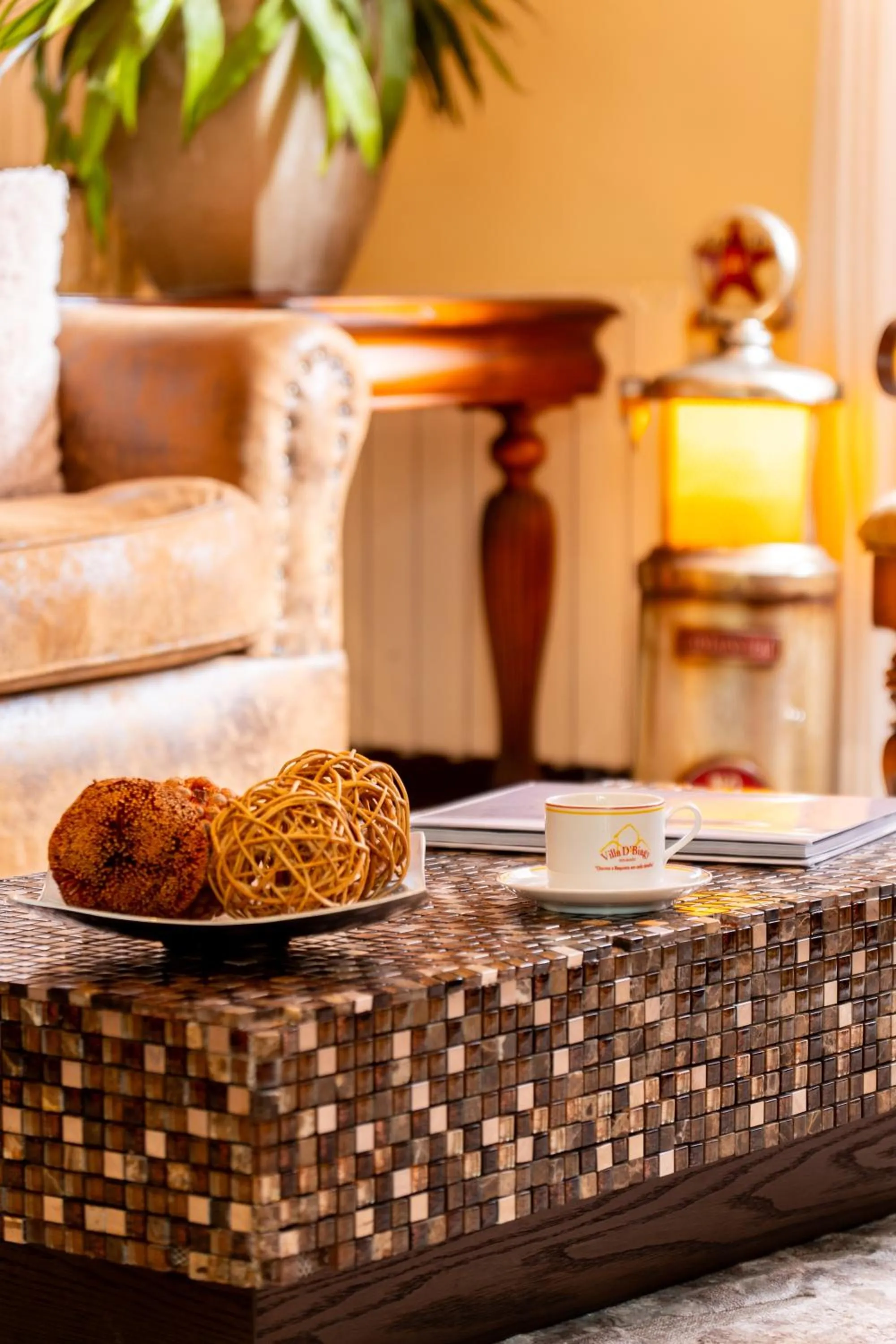 Decorative detail in Pousada D'Biagy Raízes