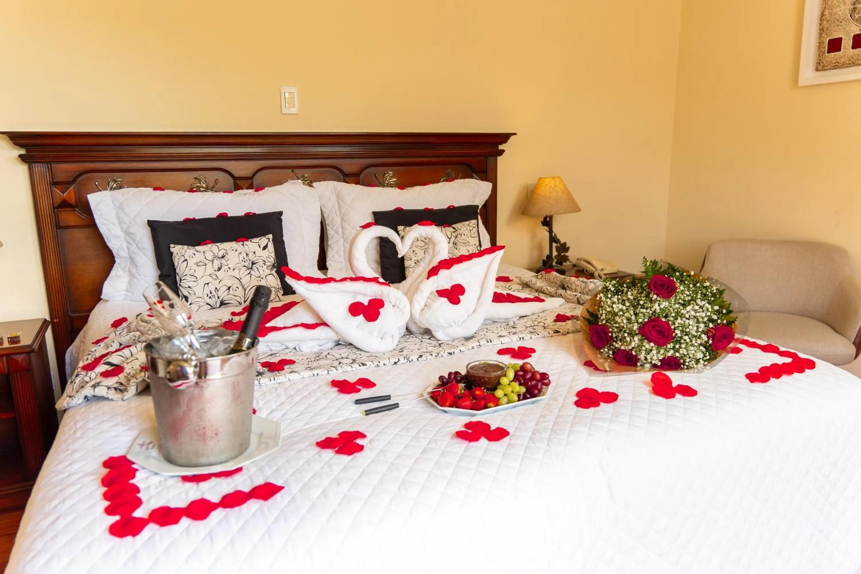 Bed in Pousada D'Biagy Raízes