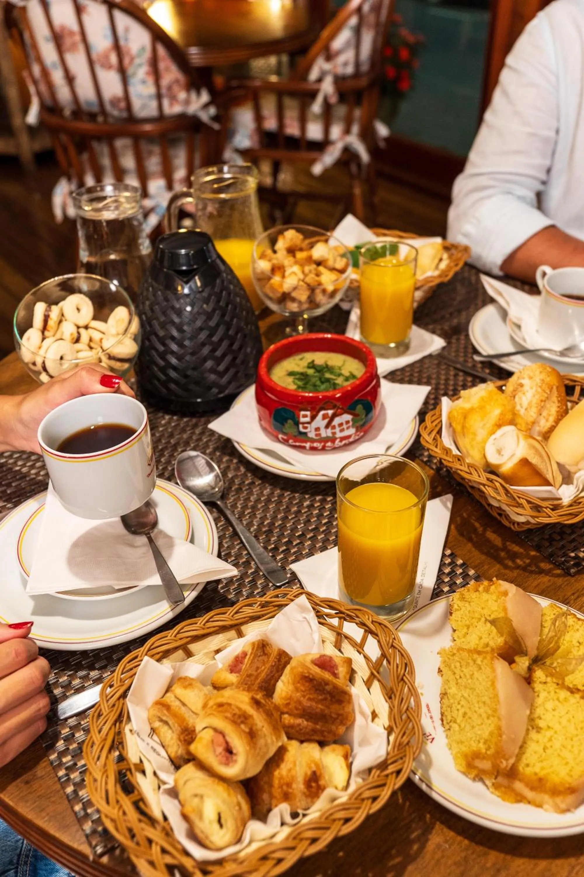 Food and drinks in Pousada D'Biagy Raízes