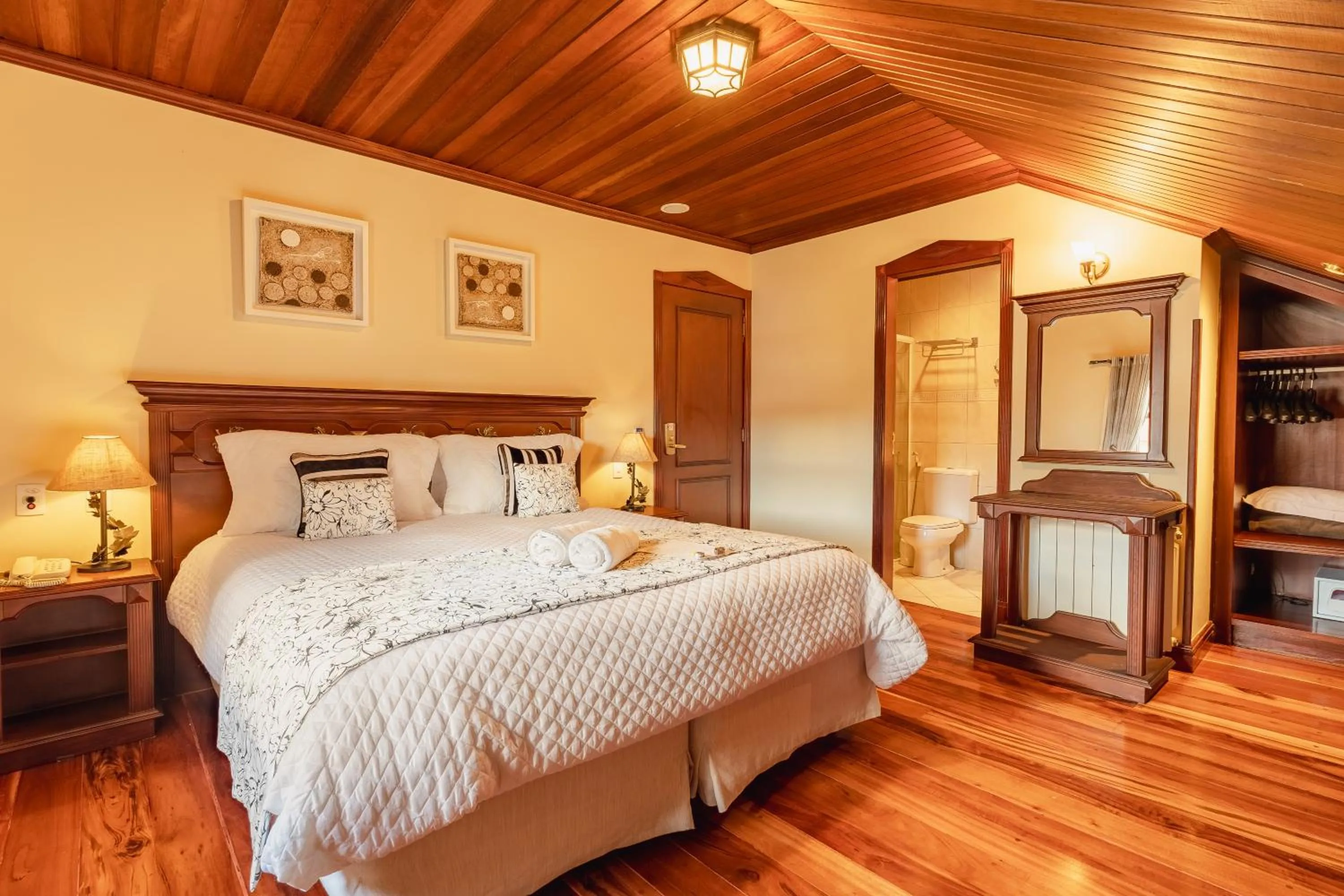 Bed in Pousada D'Biagy Raízes