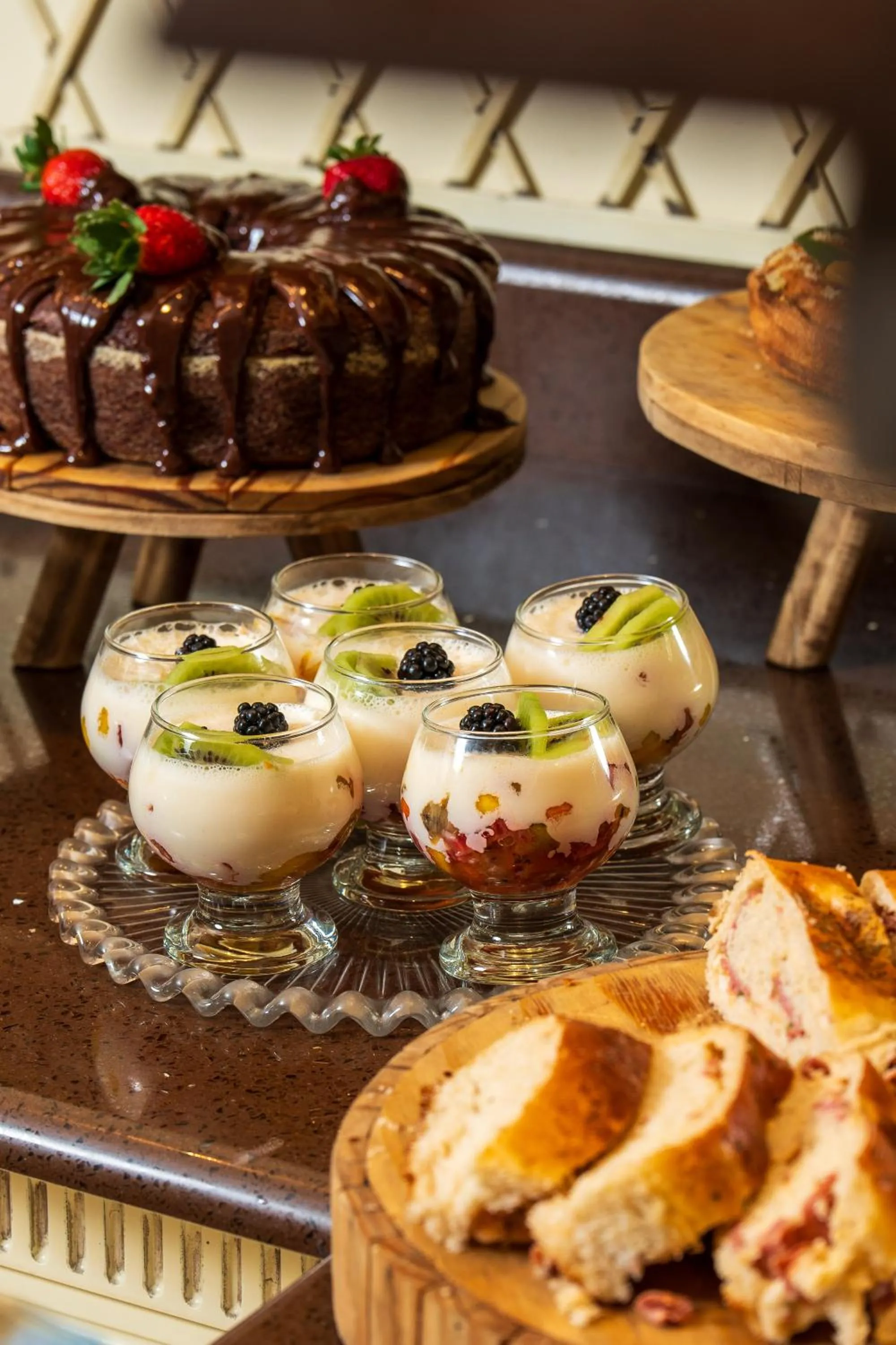 Breakfast in Pousada D'Biagy Raízes