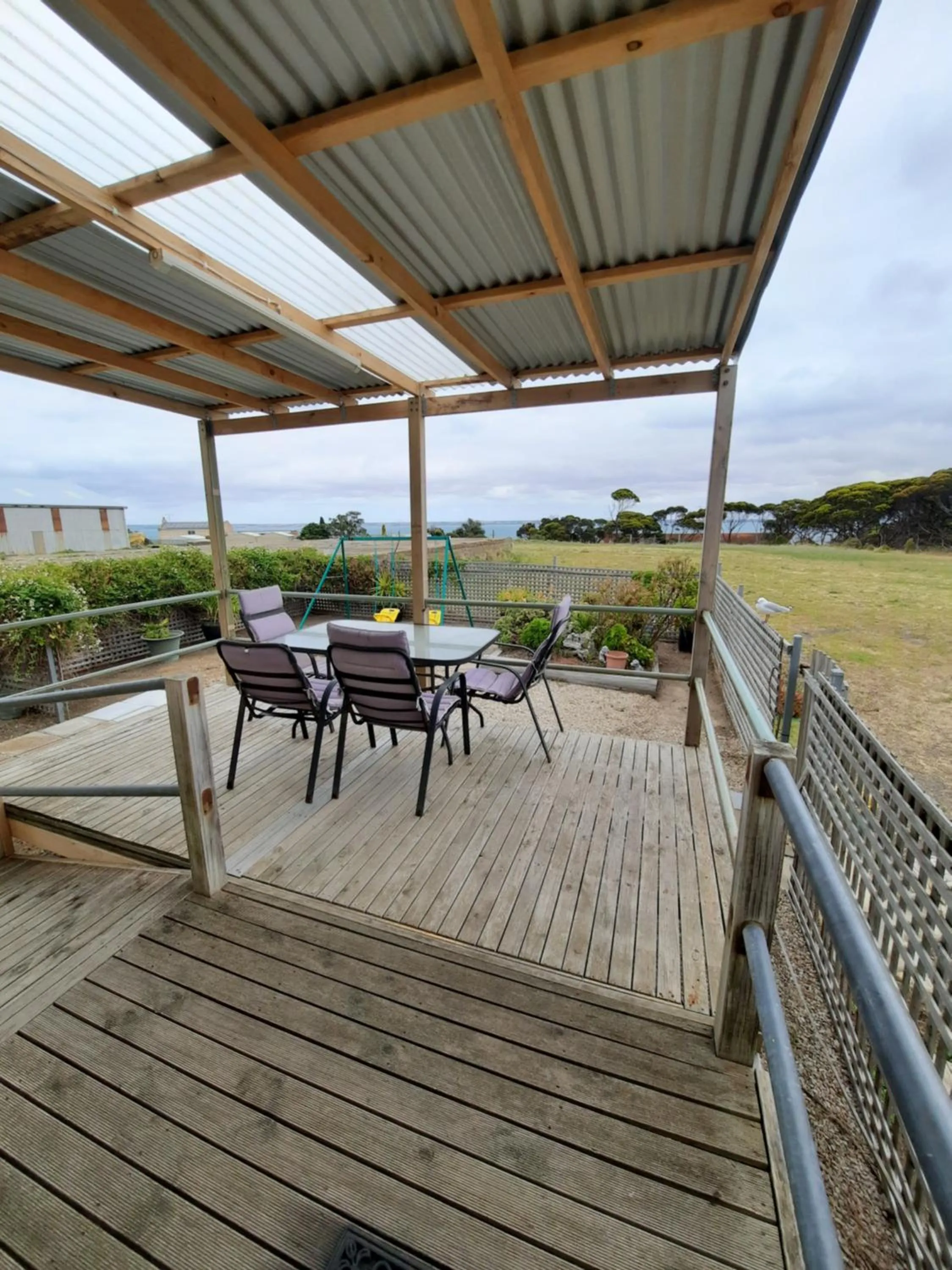 Patio in Kangaroo Island Accommodation